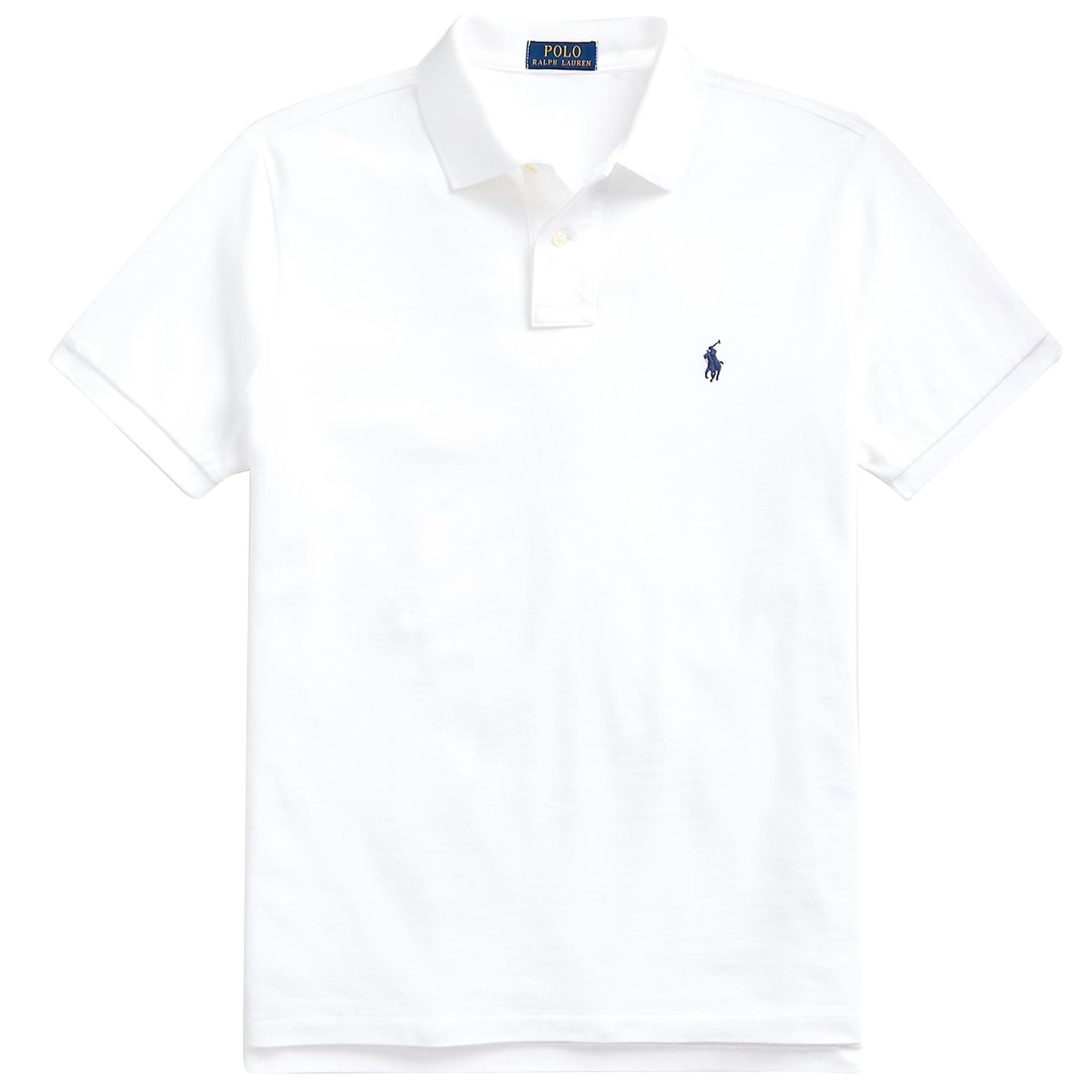 The Iconic Mesh Polo Shirt - White