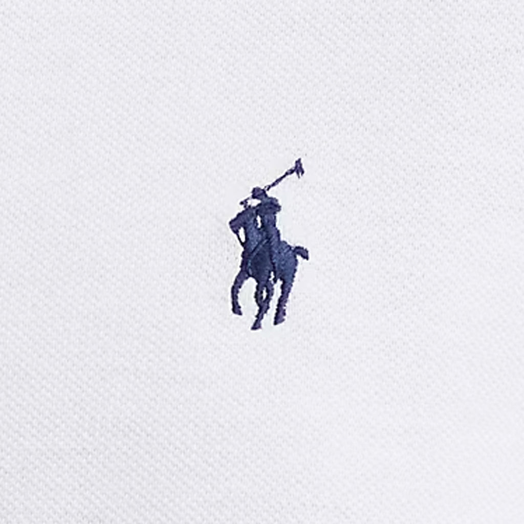 The Iconic Mesh Polo Shirt - White