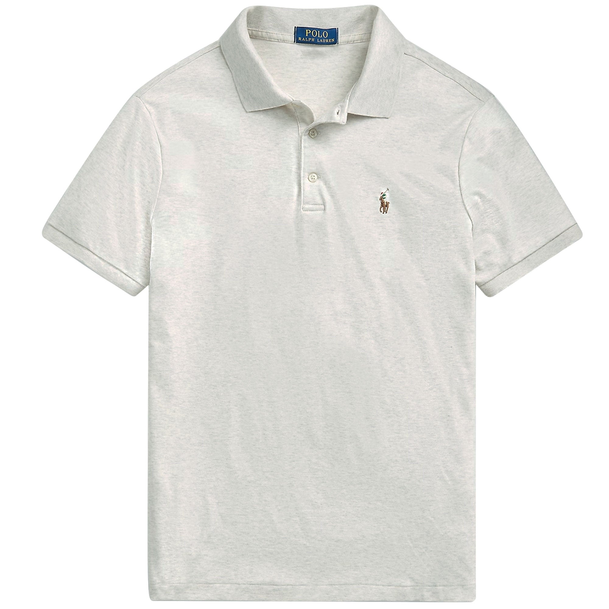 Custom Slim Fit Soft Cotton Polo Shirt - Grey