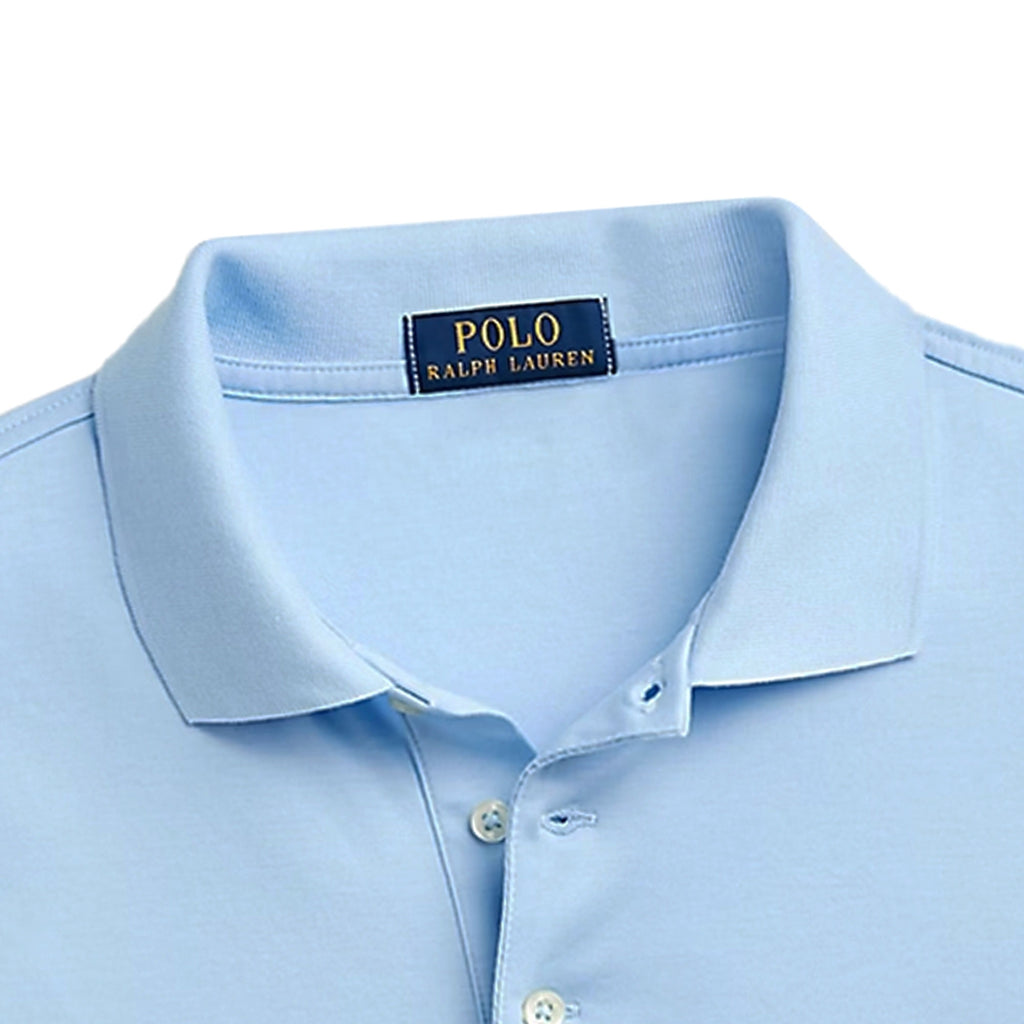 Custom Slim Fit Soft Cotton Polo Shirt - Blue