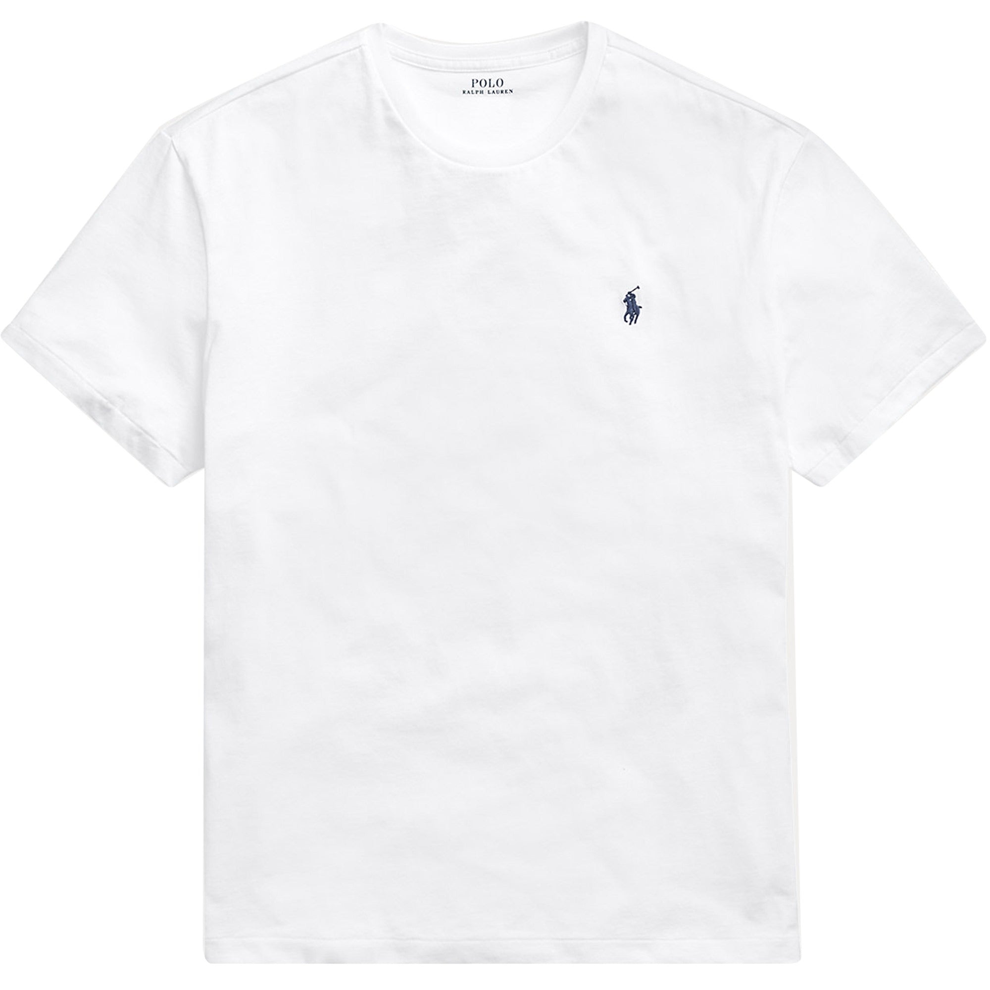 Classic Fit Jersey Crewneck T-Shirt - White
