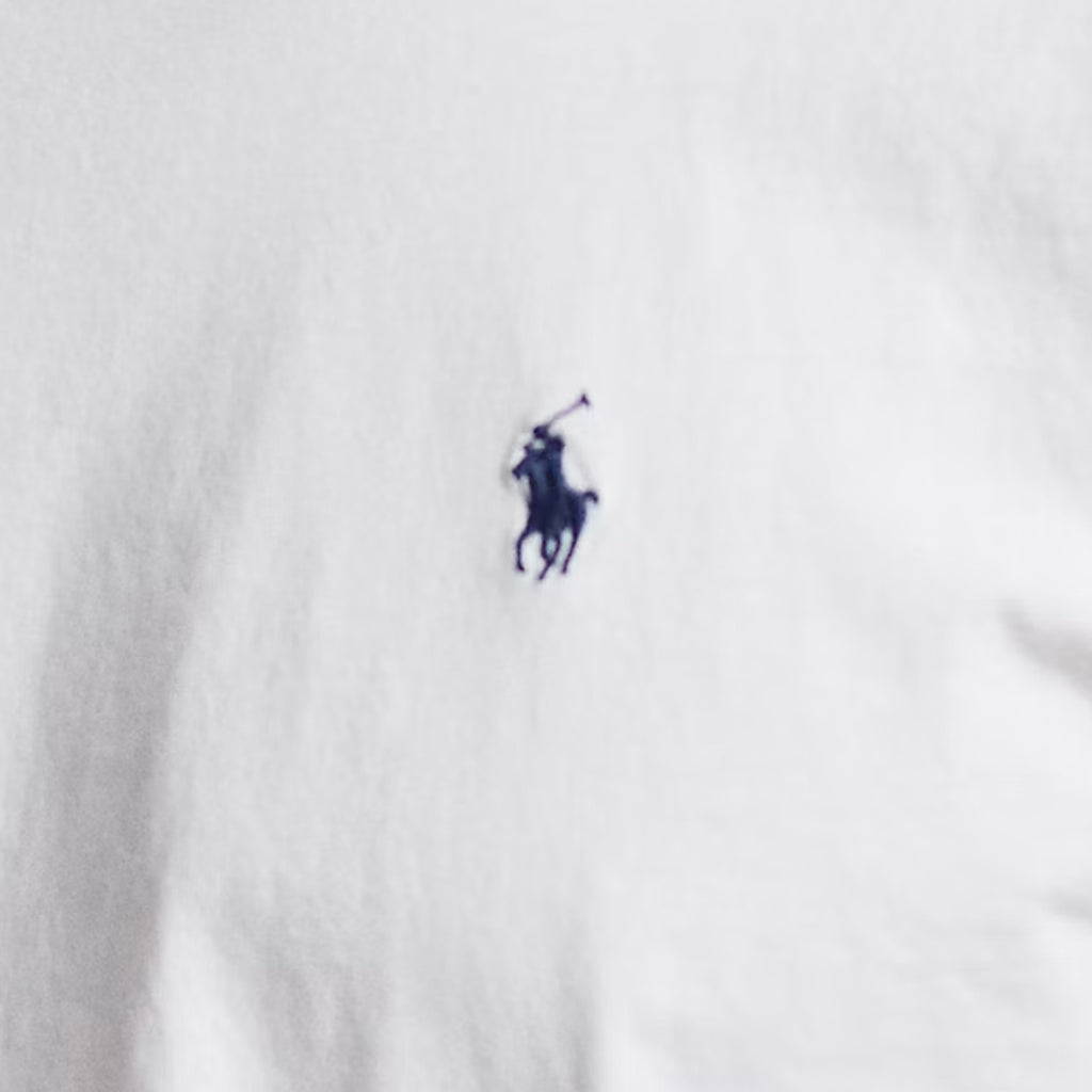 Classic Fit Jersey Crewneck T-Shirt - White