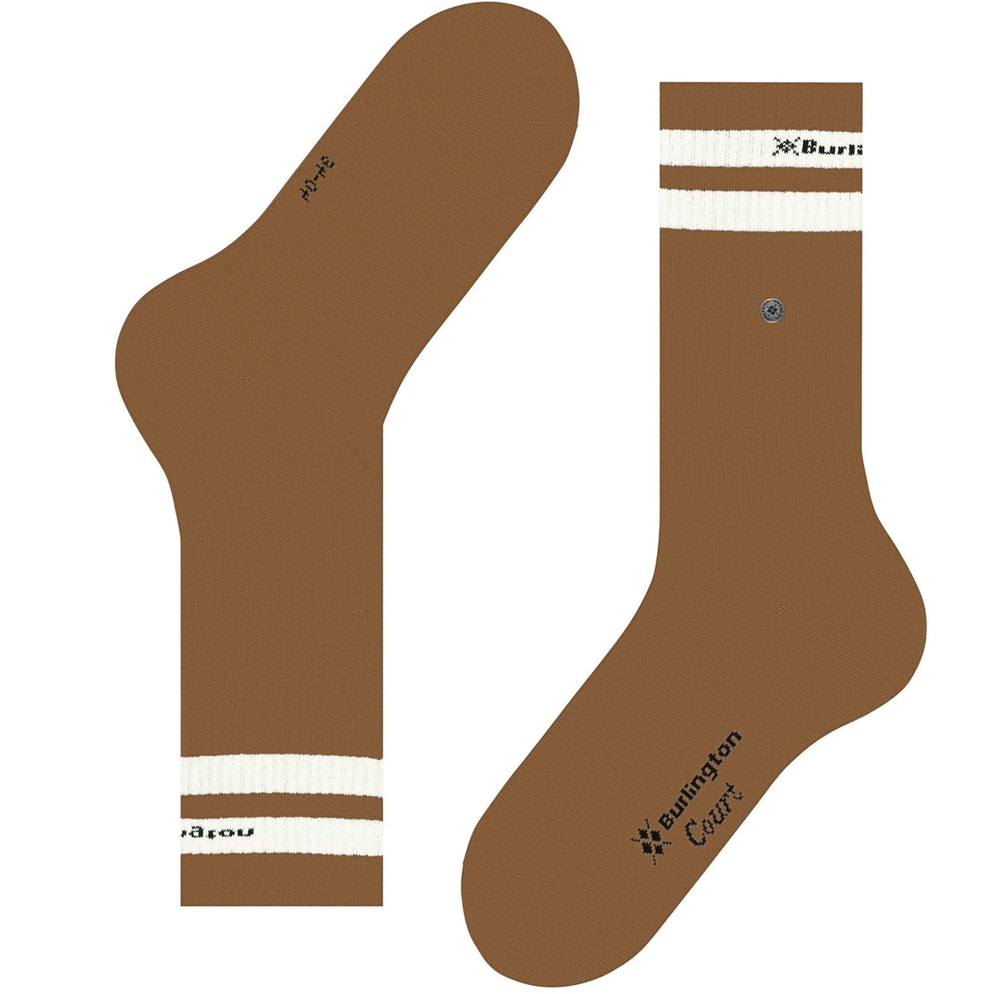 Burlington Socks Court Socks - Sand