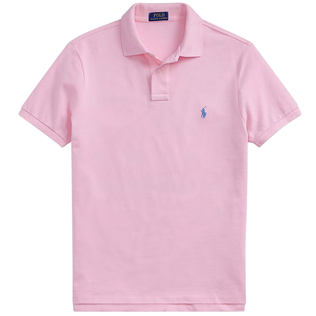 The Iconic Mesh Polo Shirt - Pink