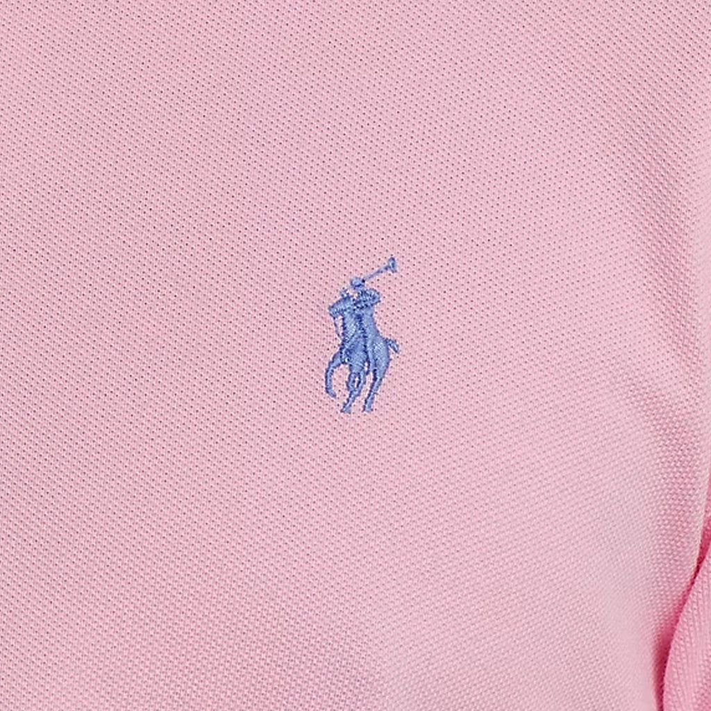 The Iconic Mesh Polo Shirt - Pink