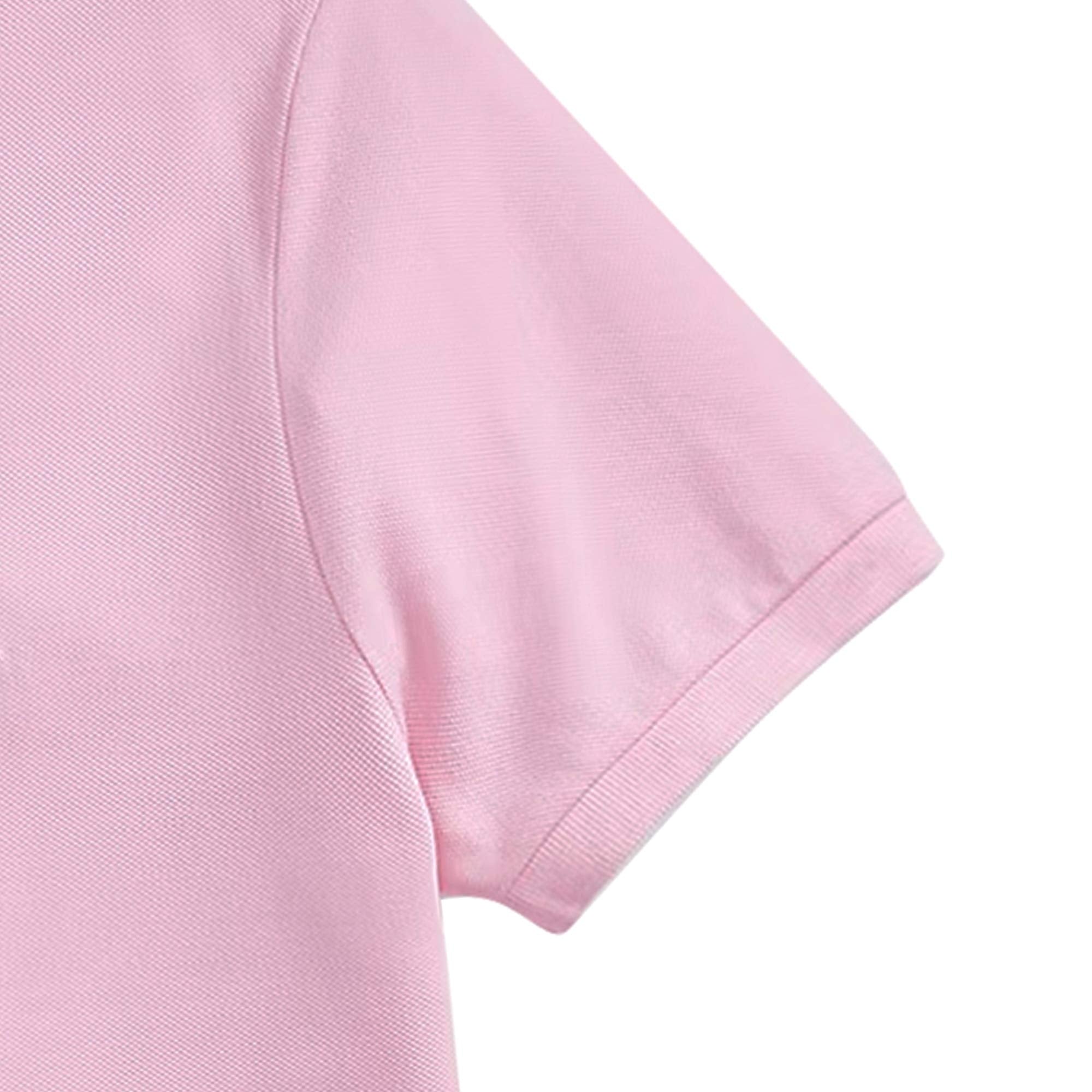 The Iconic Mesh Polo Shirt - Pink