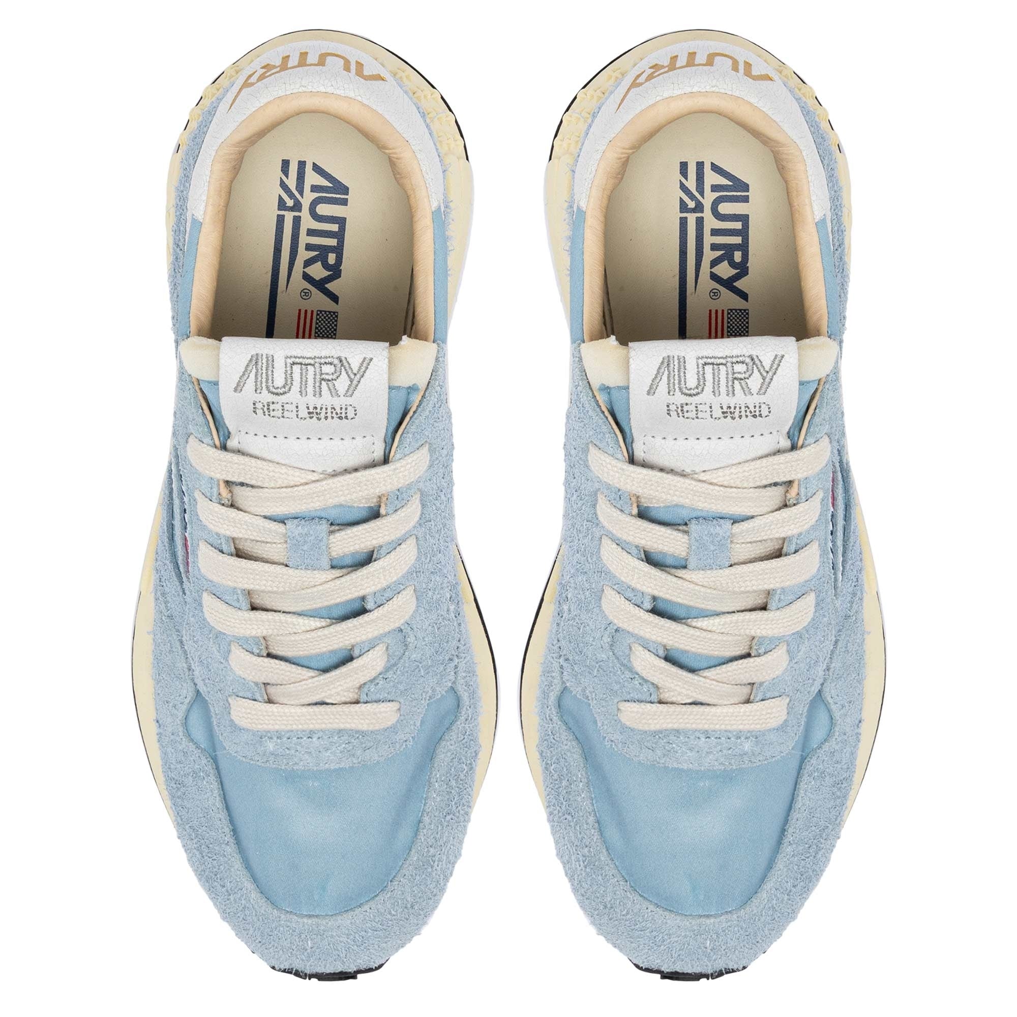 Autry Reelwind Low Nylon Sneaker - Ice Blue