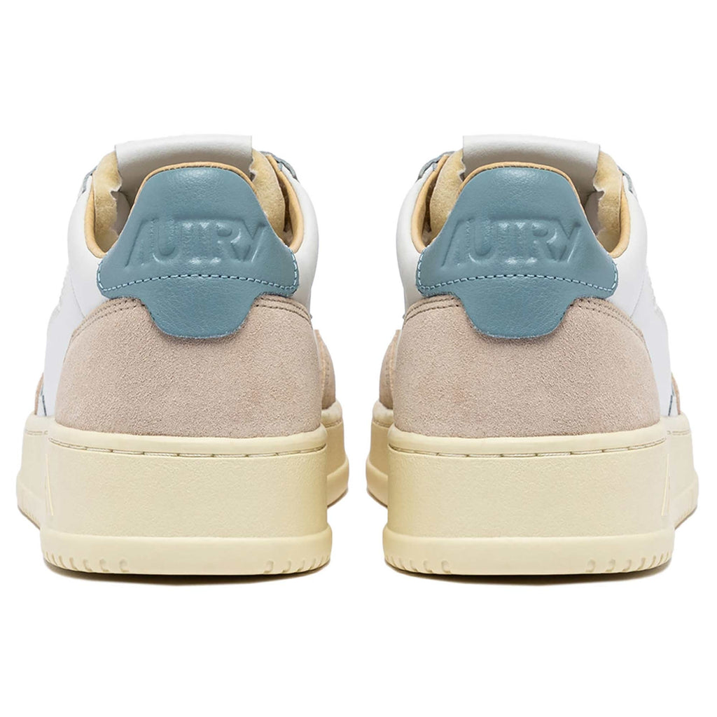 Medalist Low Sneaker - White and Blue