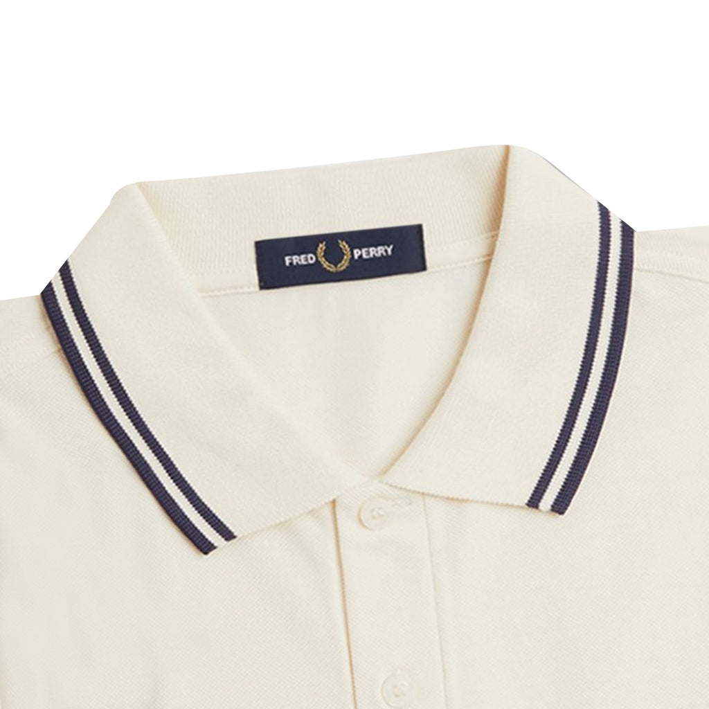 Fred Perry M3600 Twin Tipped Polo Shirt - Ecru