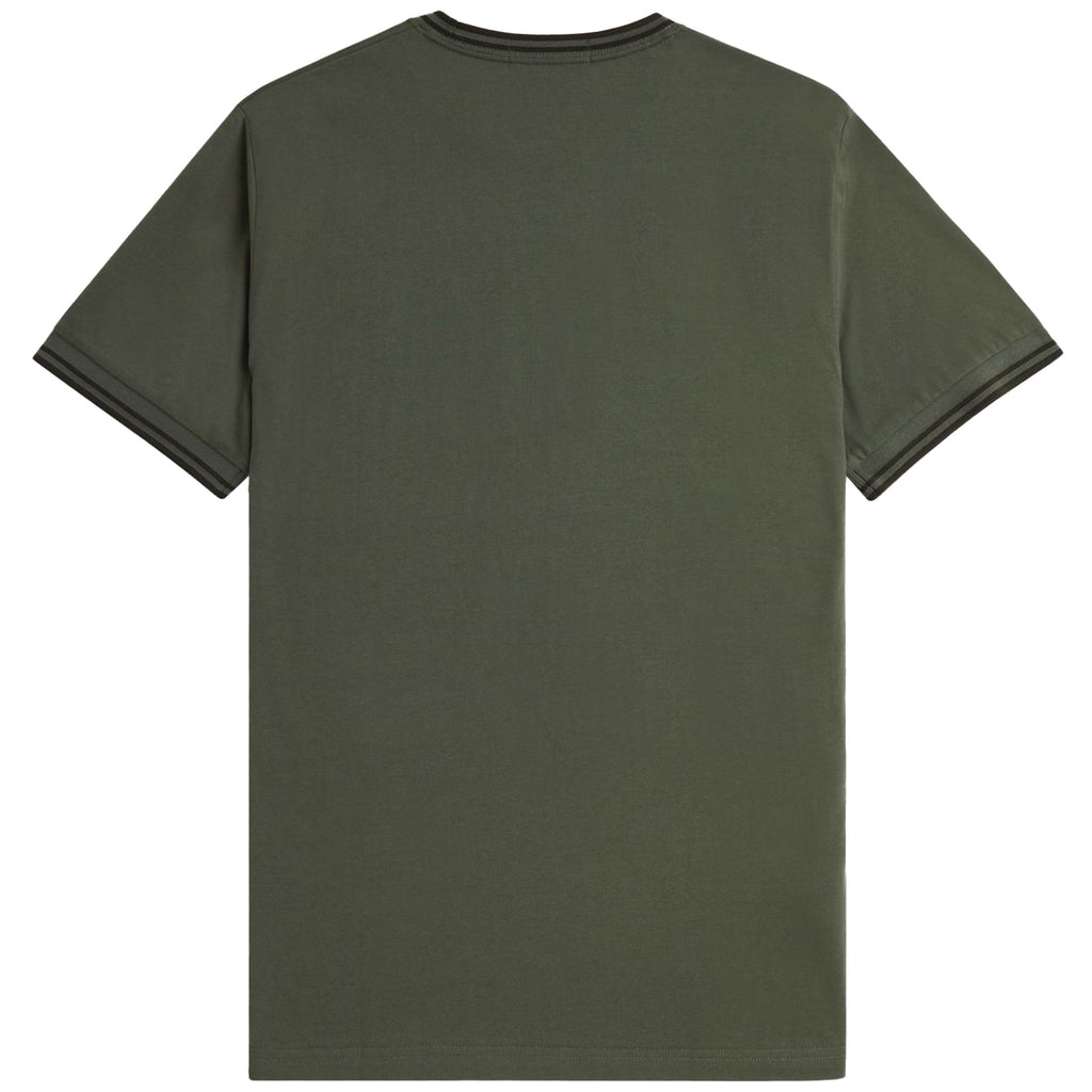 Fred Perry Twin Tipped T-Shirt - Field Green