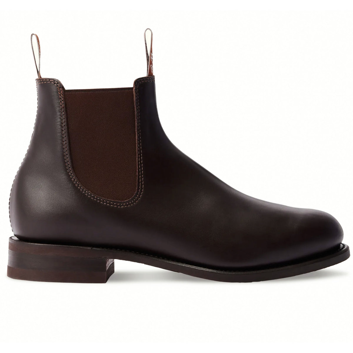 RM Williams Turnout Leather Chelsea Boot Pull On Chestnut Brown Quality Men UK 7 ❤️‍? NEW Men main image 4