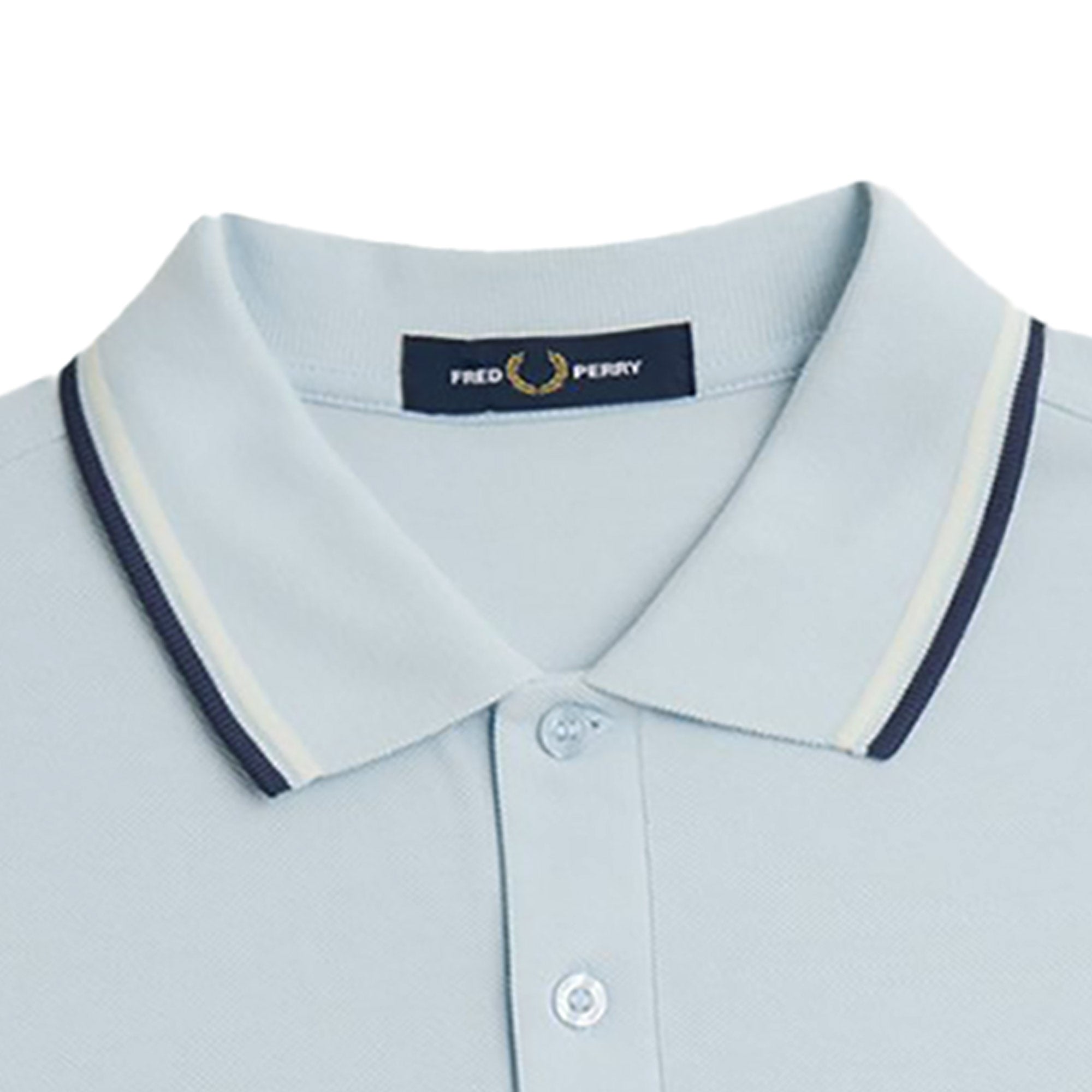 Fred Perry M3600 Twin Tipped Polo Shirt - Blue