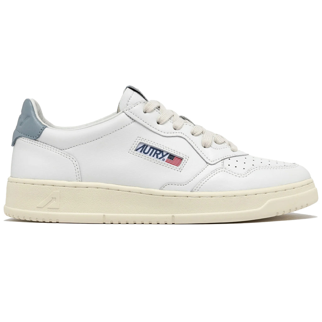 Medalist Low Sneakers Leather - White and Blue