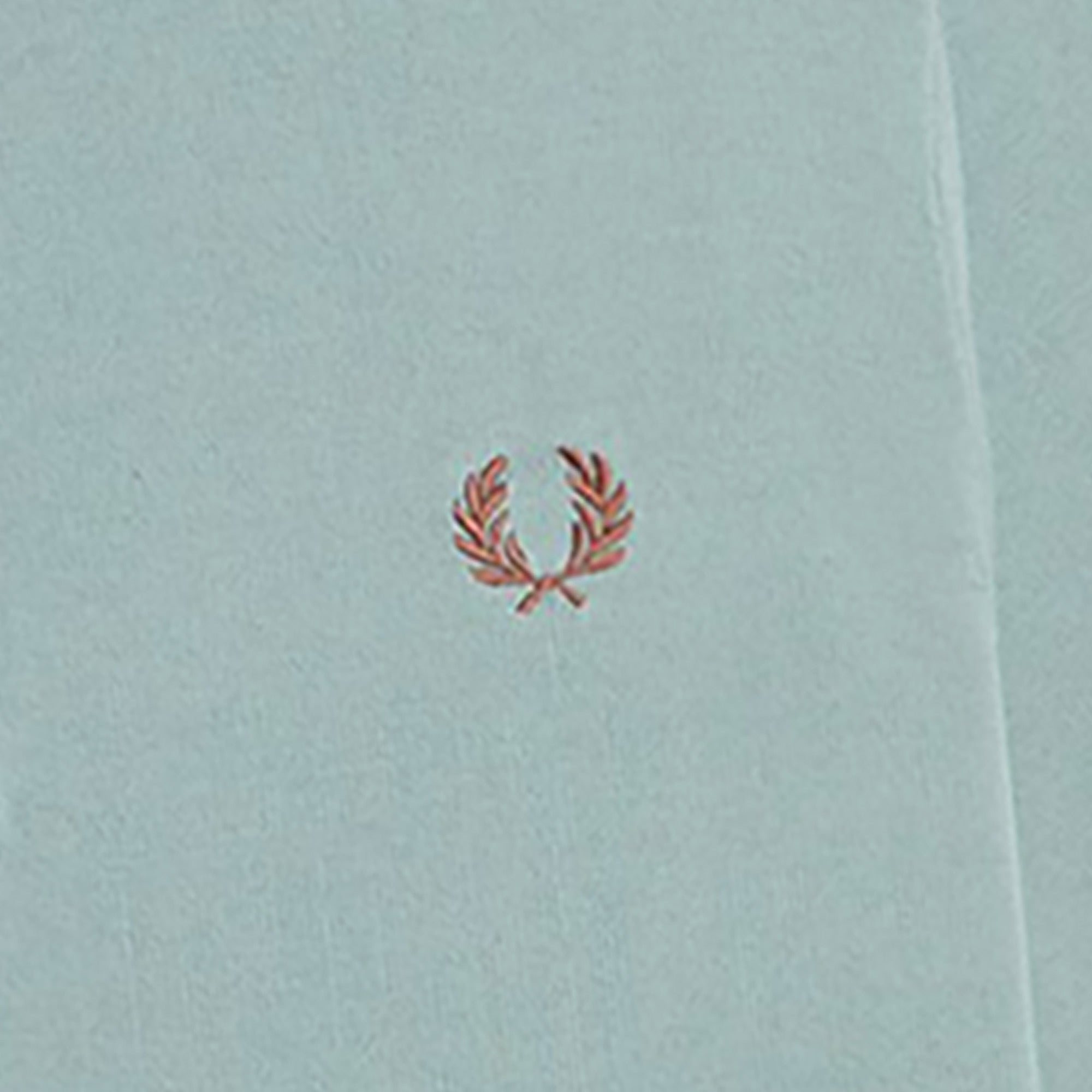 Fred Perry Knitted Cotton Shirt - Silver Blue