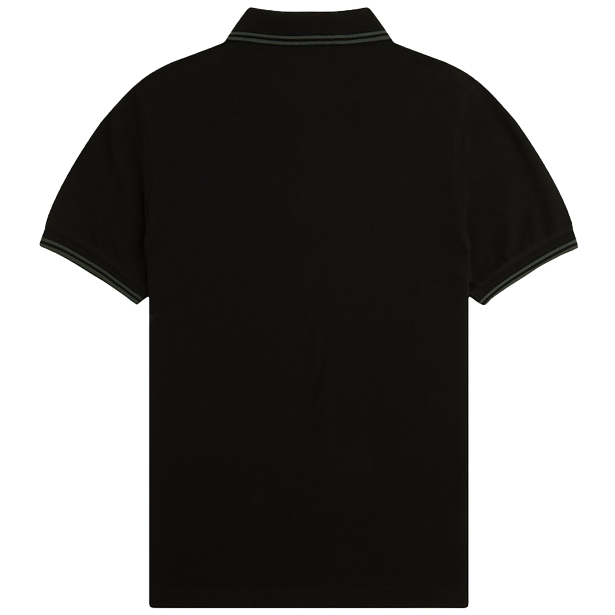 Fred Perry M3600 Twin Tipped Polo Shirt - Black