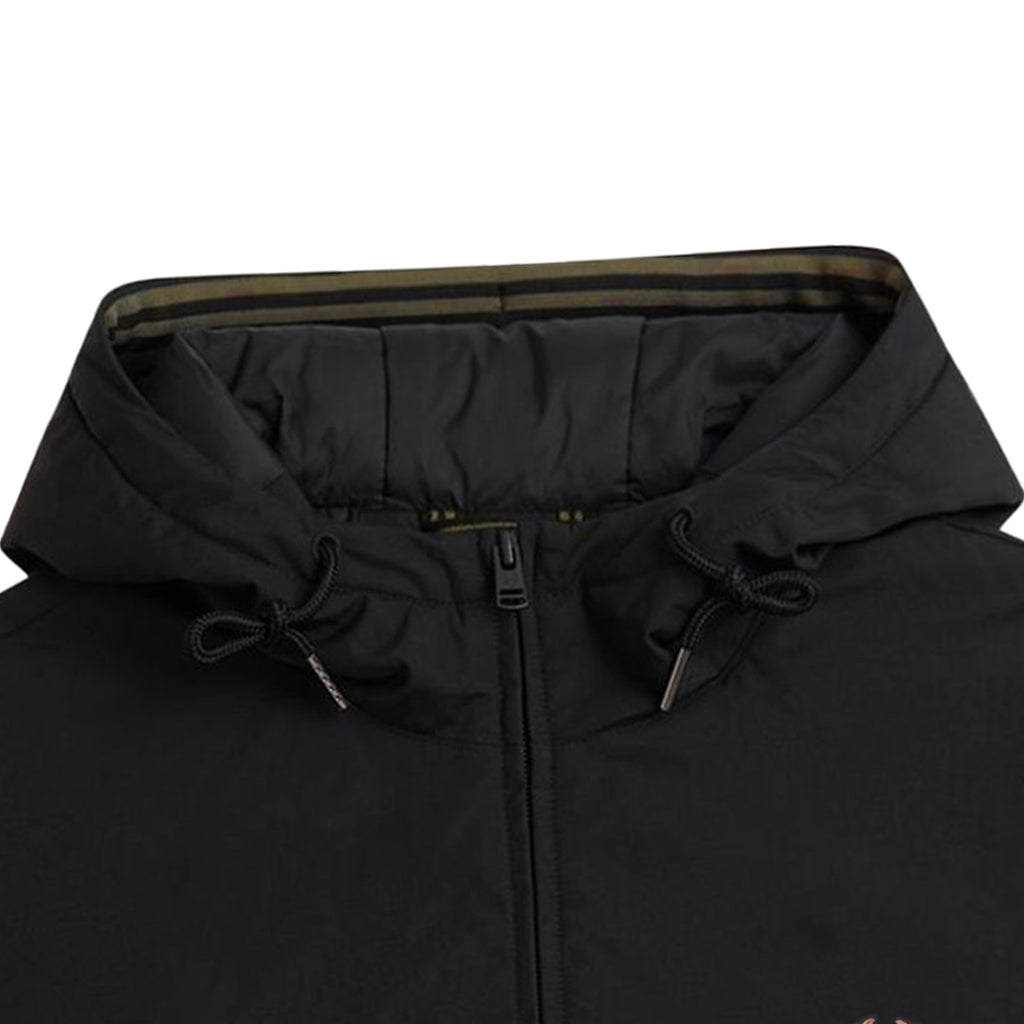Hooded Brentham Jacket - Black