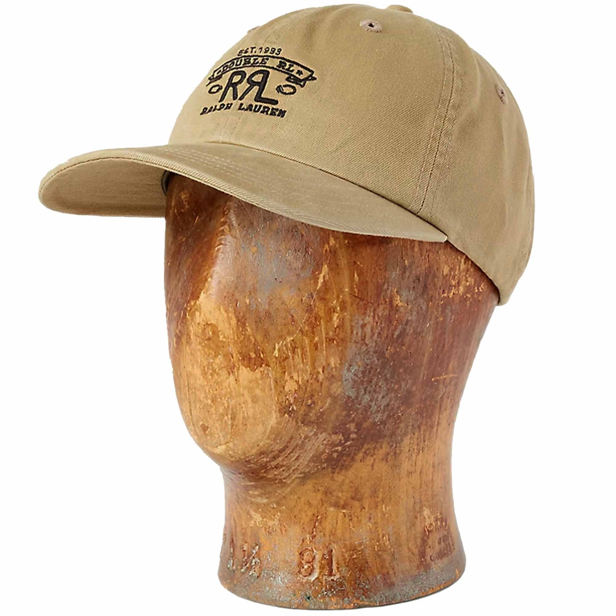 m*y様 RRL Ranch Logo Twill Ball Cap キャップ RRL Ranch Logo Twill Ball Cap | Black | Canoe Club