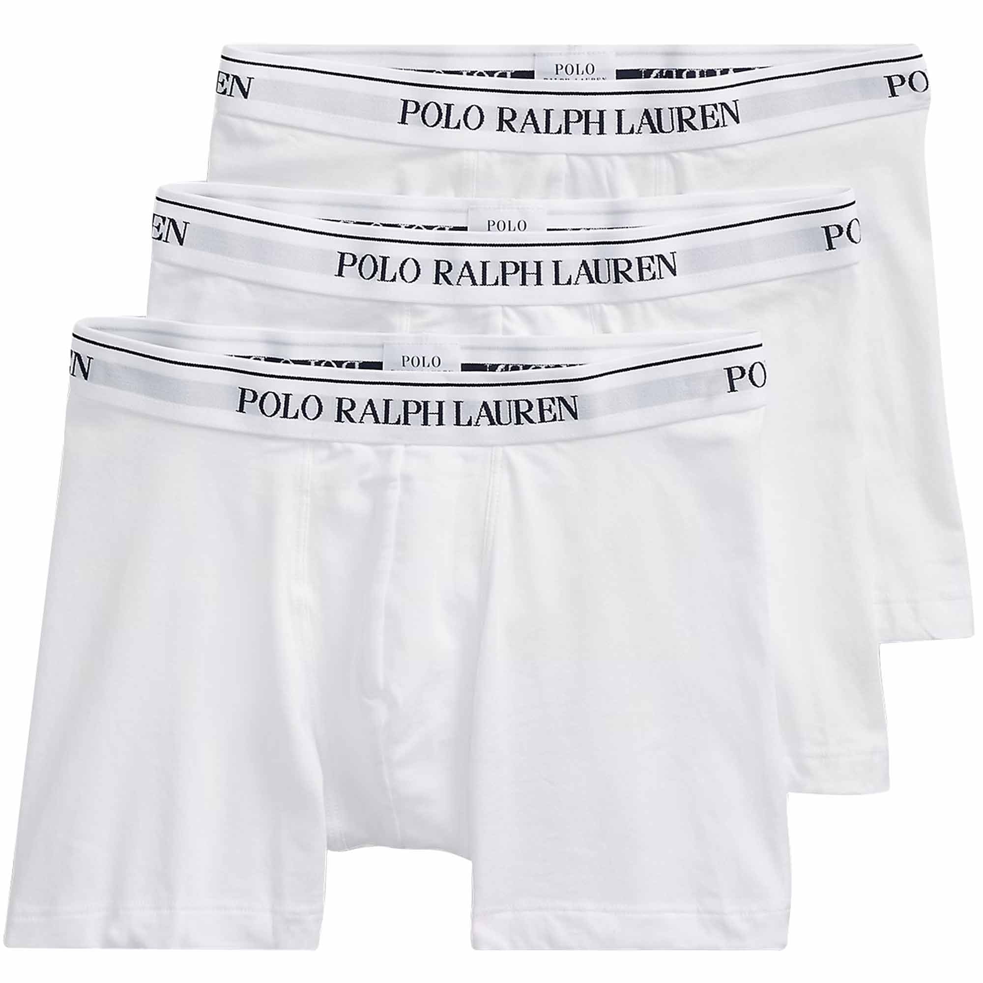 Stretch-Cotton Boxer Brief 3-Pack - White