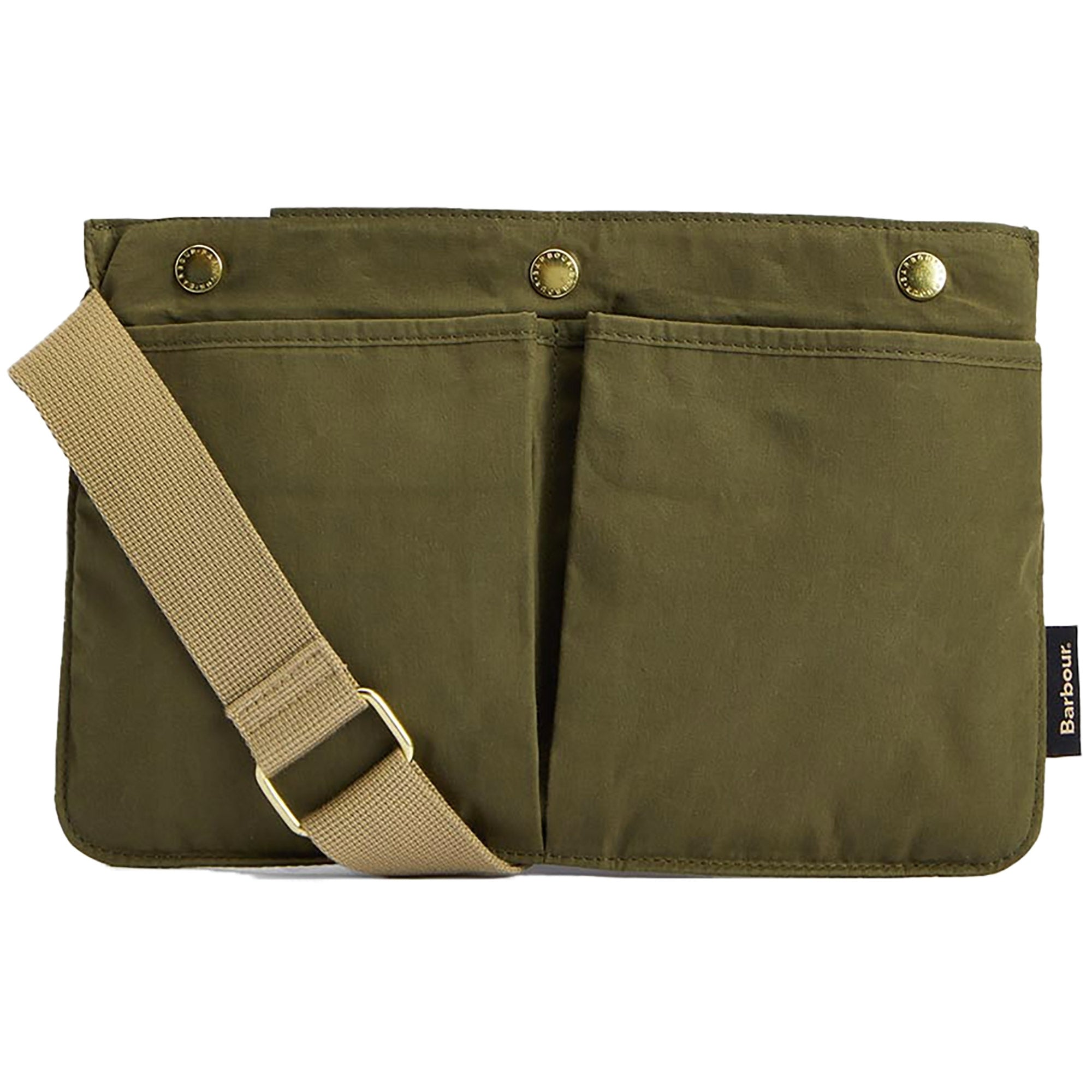 Barbour Transport Sacoche Bag - Dusky Green – Stuarts London