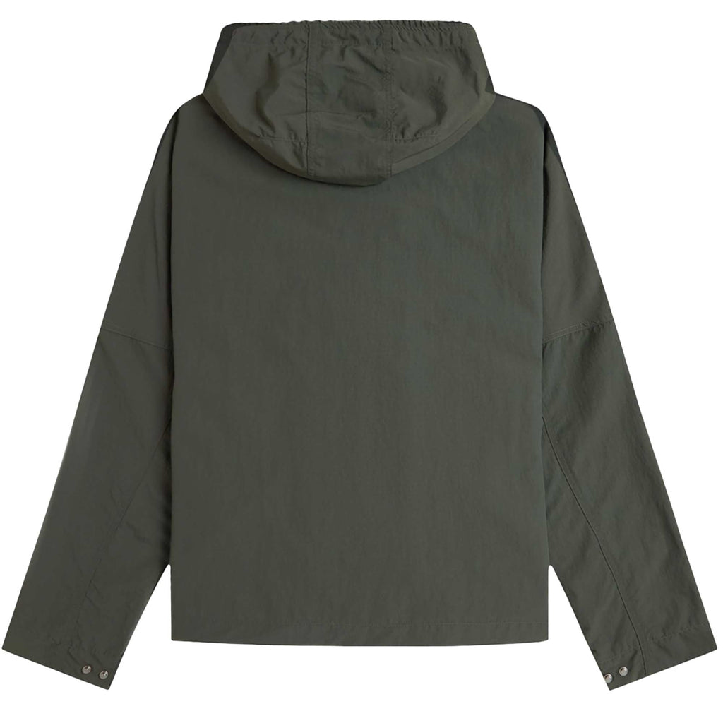 Fred Perry Cropped Fishing Parka - Field Green