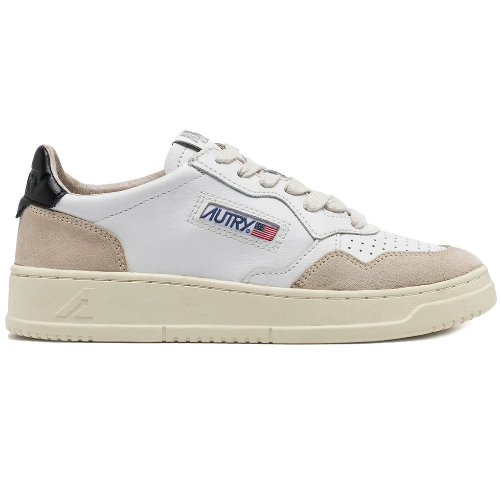 Medalist Low Sneaker - White/Black