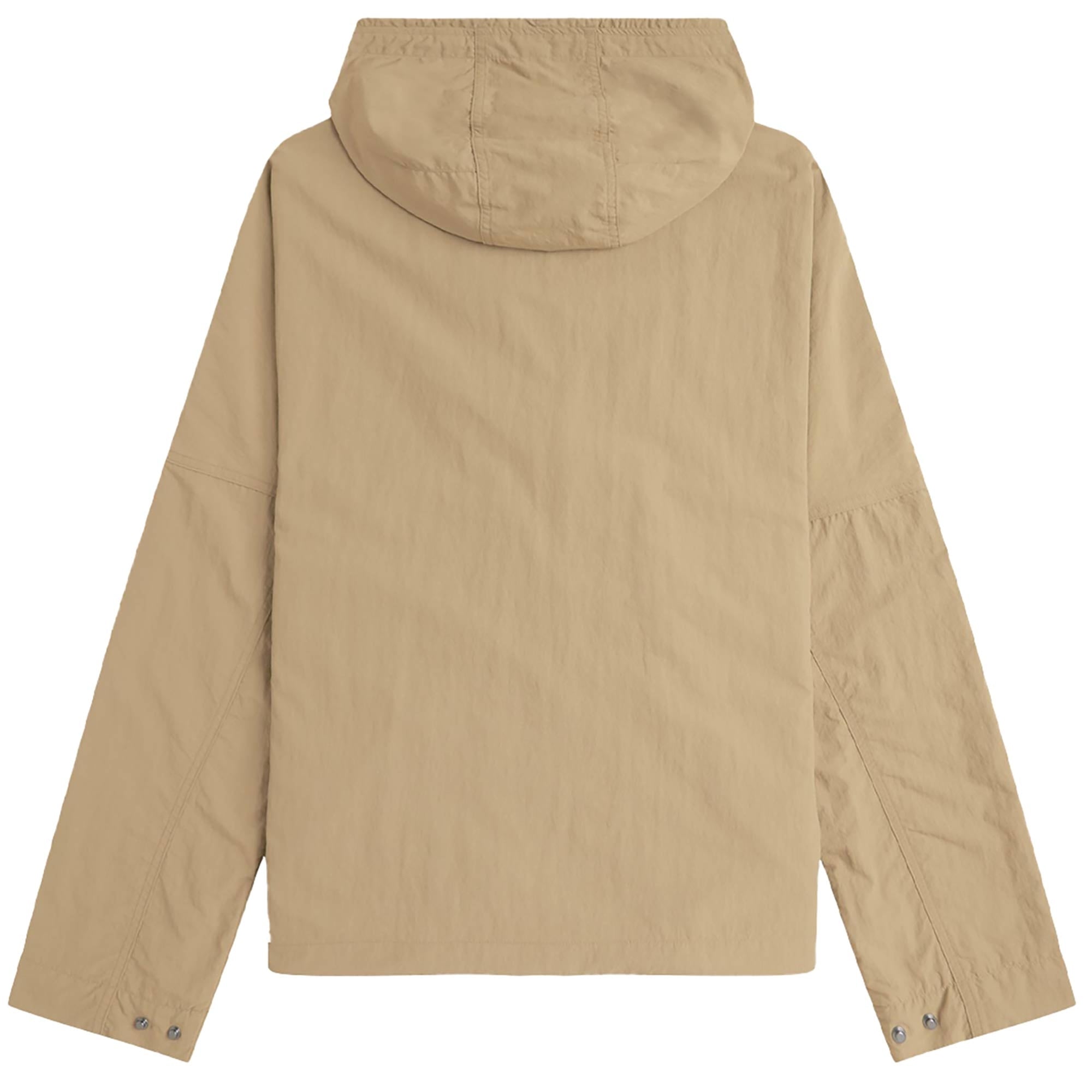 Fred Perry Cropped Fishing Parka - Warm Stone