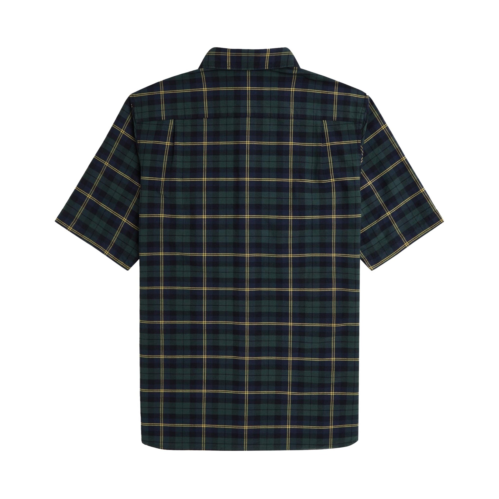 トップス FRED PERRY Reissues L/S Tartan Shirt Fred Perry Oxford Tartan Shirt - Navy – Stuarts London