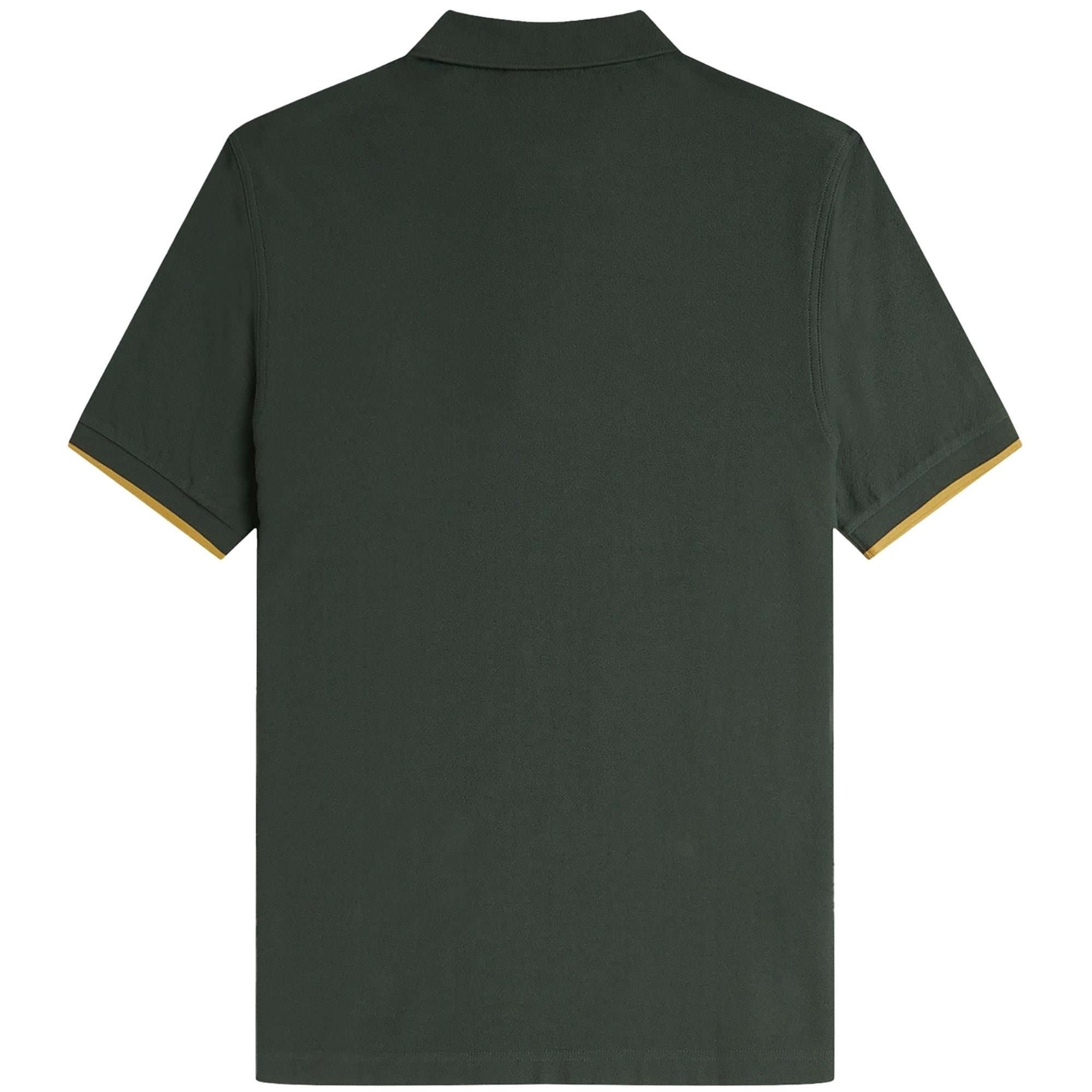 Fred Perry Pique Zip Neck Polo - Court Green – Stuarts London Fred Perry Pique Zip Neck Polo - Court Green – Stuarts London