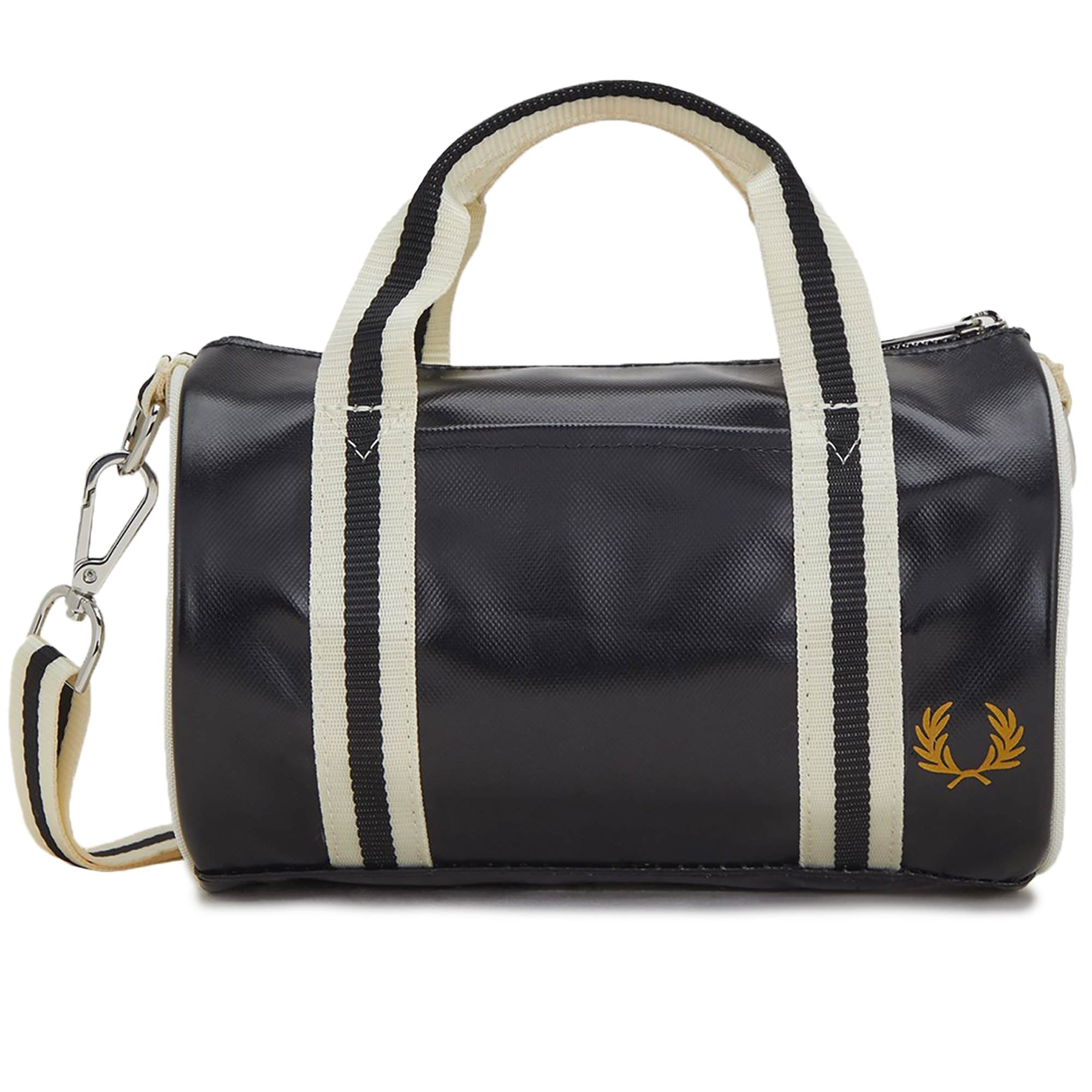 Fred Perry Classic Mini Barrel Bag - Black