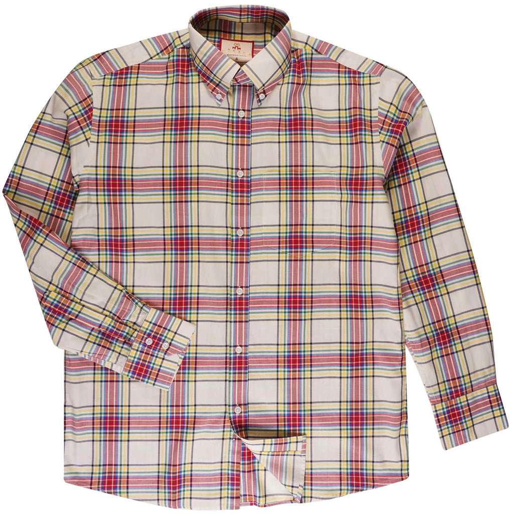 Real Hoxton Checked Shirt - Madras