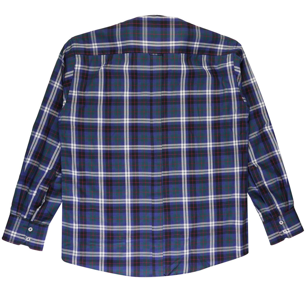 Real Hoxton Long Sleeve Shirt - Black Watch Tartan Check