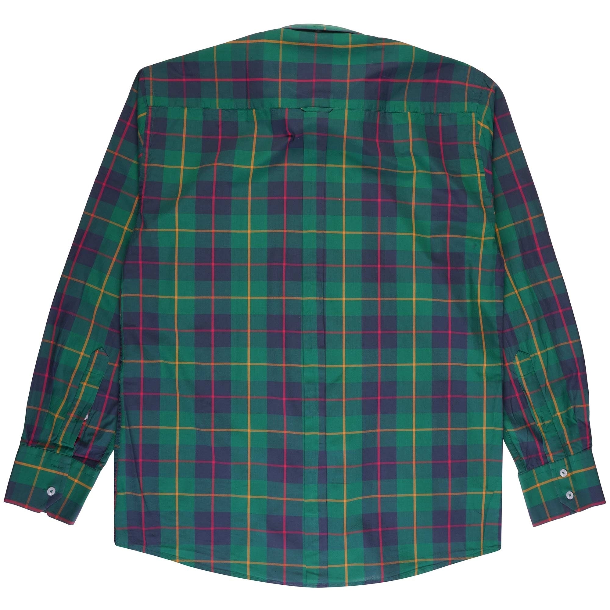 Real Hoxton Checked Shirt - Racing Green