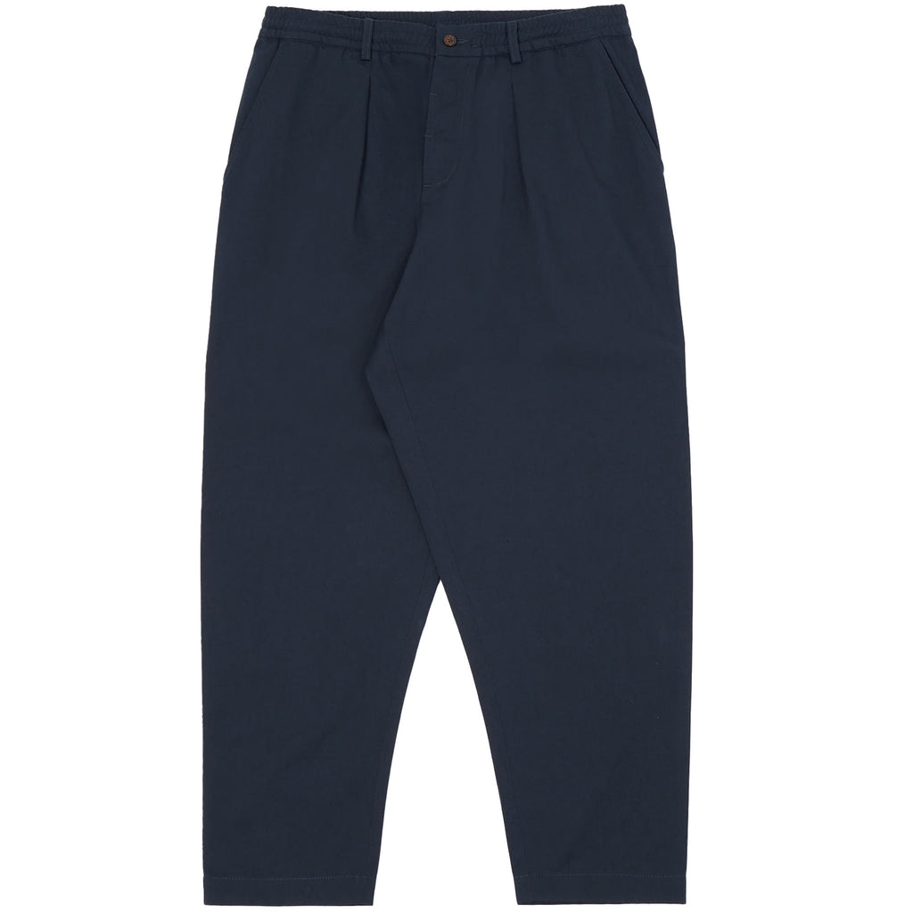 Universal Works Pleated Track Pants - Navy