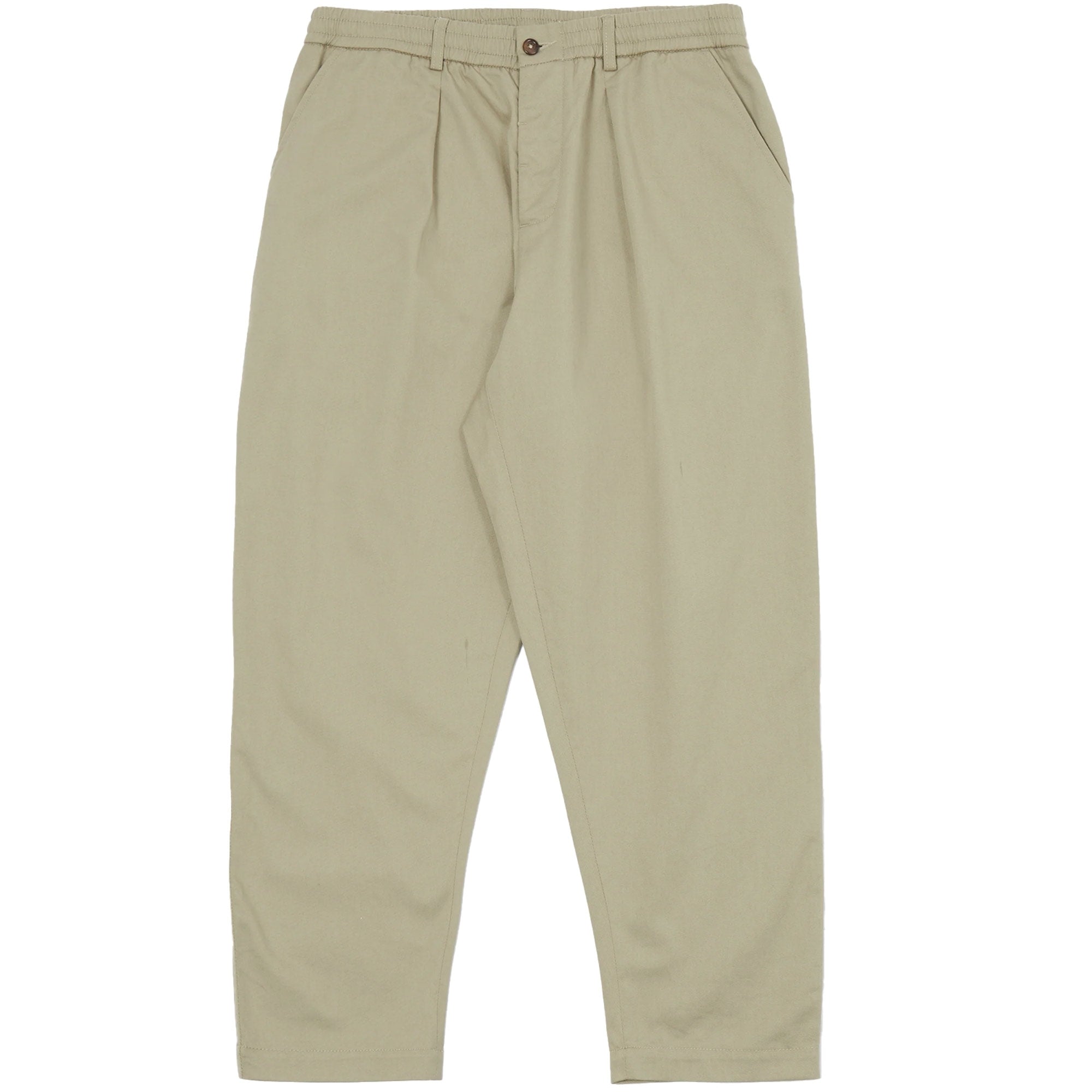 Universal Works Pleated Track Pants - Stone