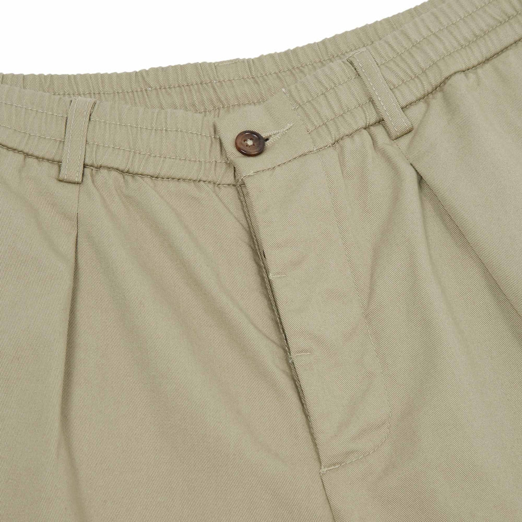 Universal Works Pleated Track Pants - Stone