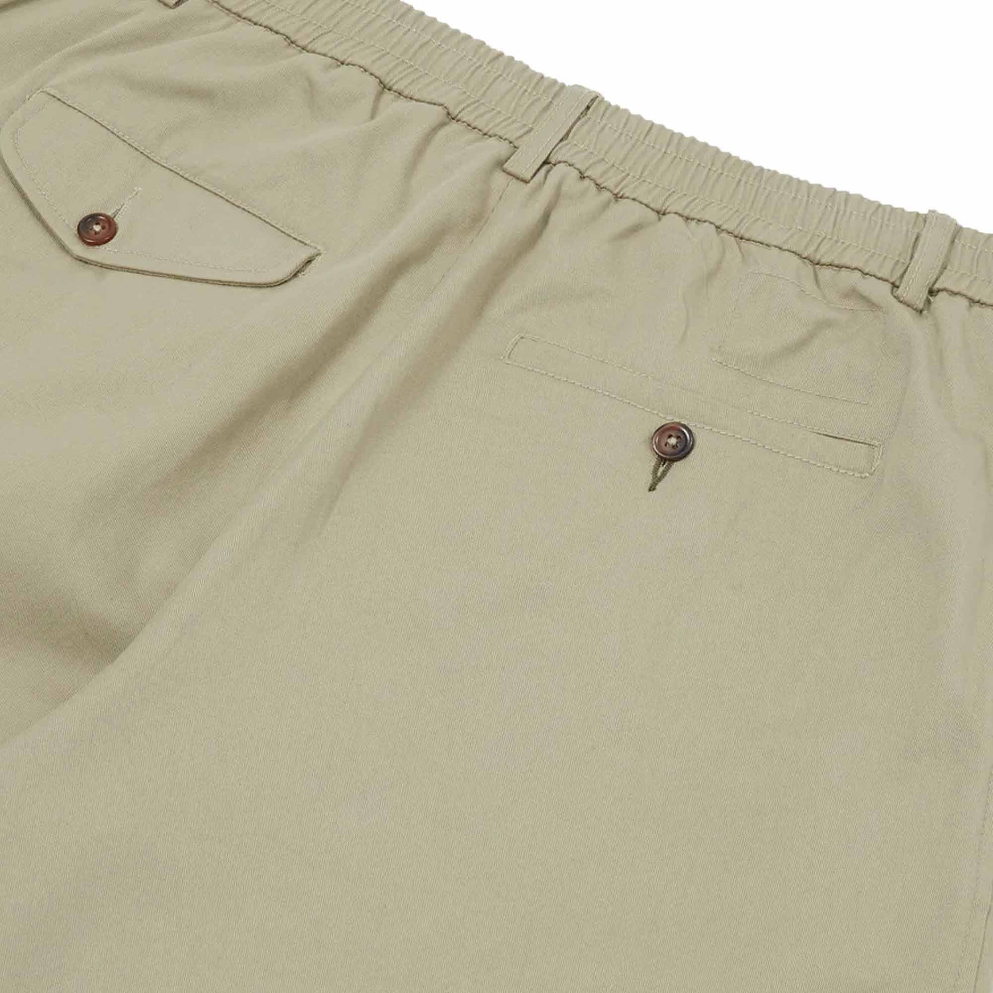 Universal Works Pleated Track Pants - Stone