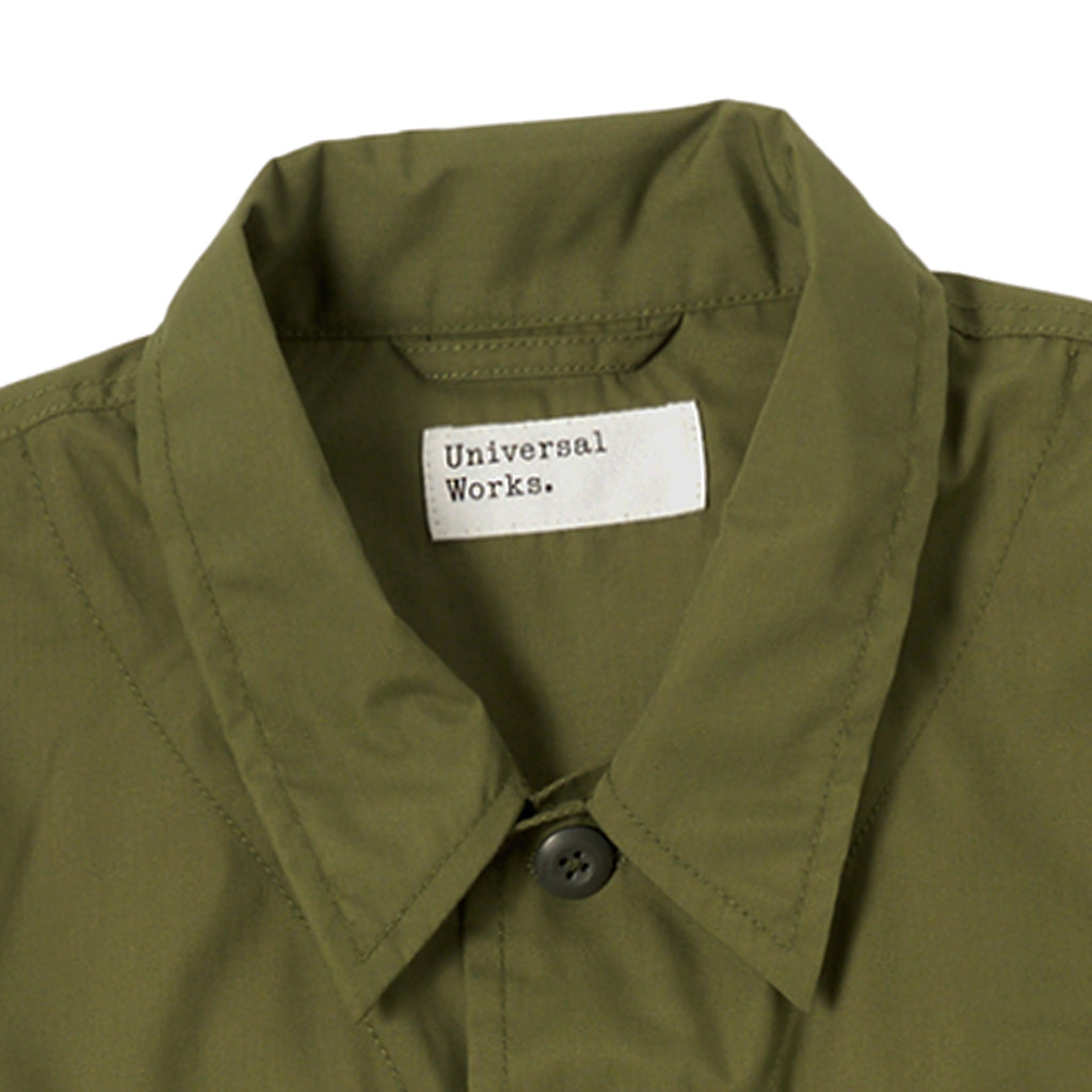 Universal Works Recycled Poly Tech Parachute Field Jacket - Olive