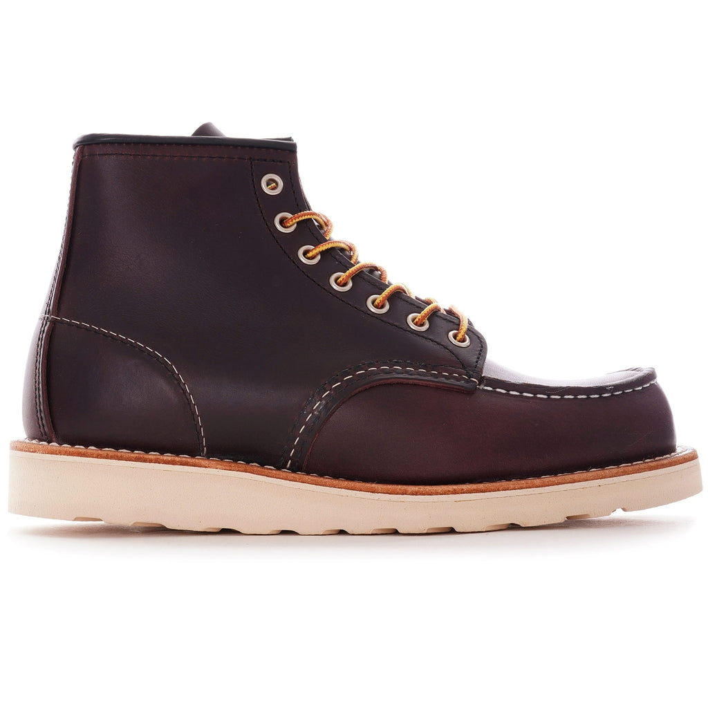 Red Wing Classic Moc Toe Boots - Black Cherry