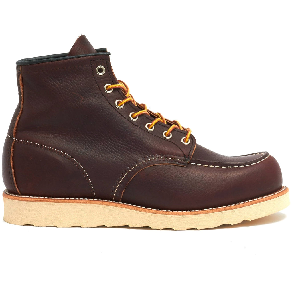 Classic Moc Toe Boots - Brown