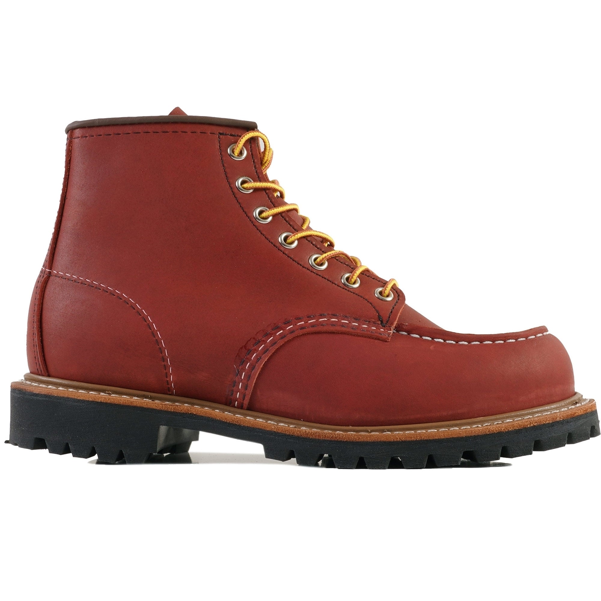 Red Wing 8209 Norway Roughneck Moc Toe Boots - Oro Russet