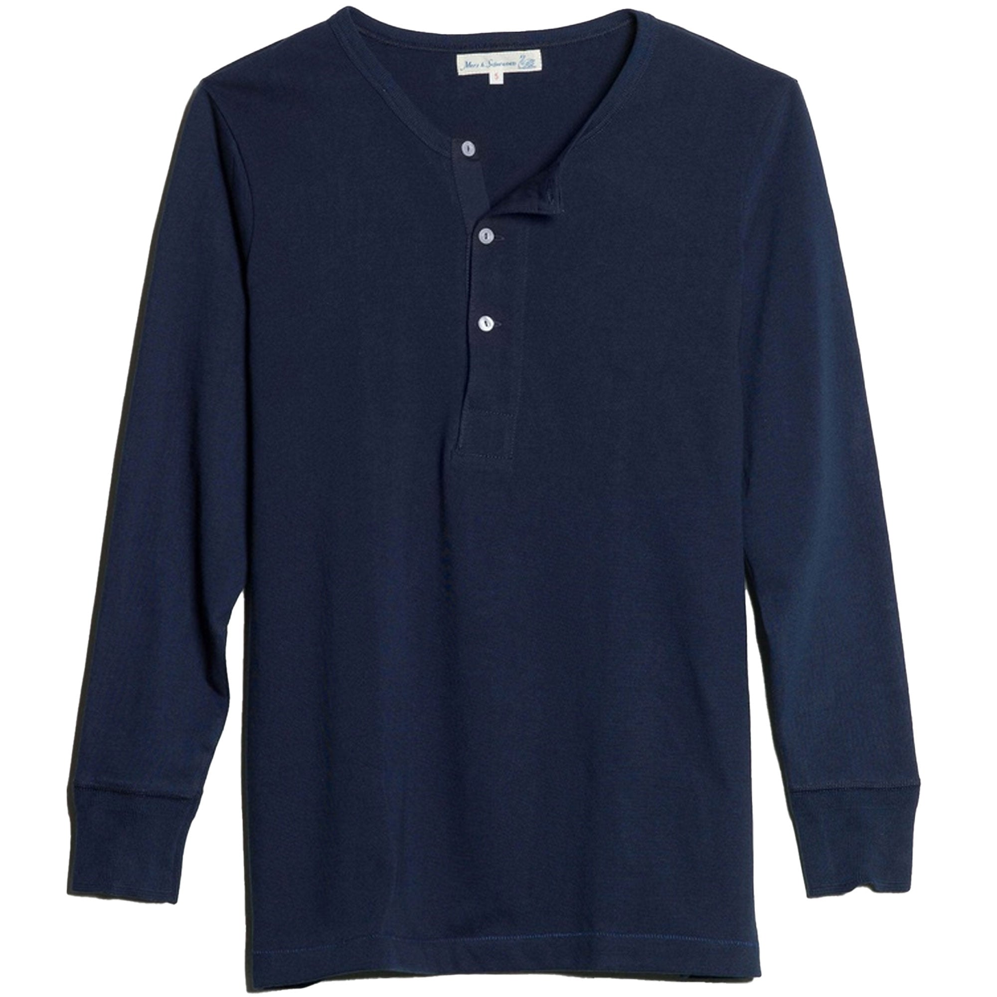 Henley T-Shirt - Ink Blue