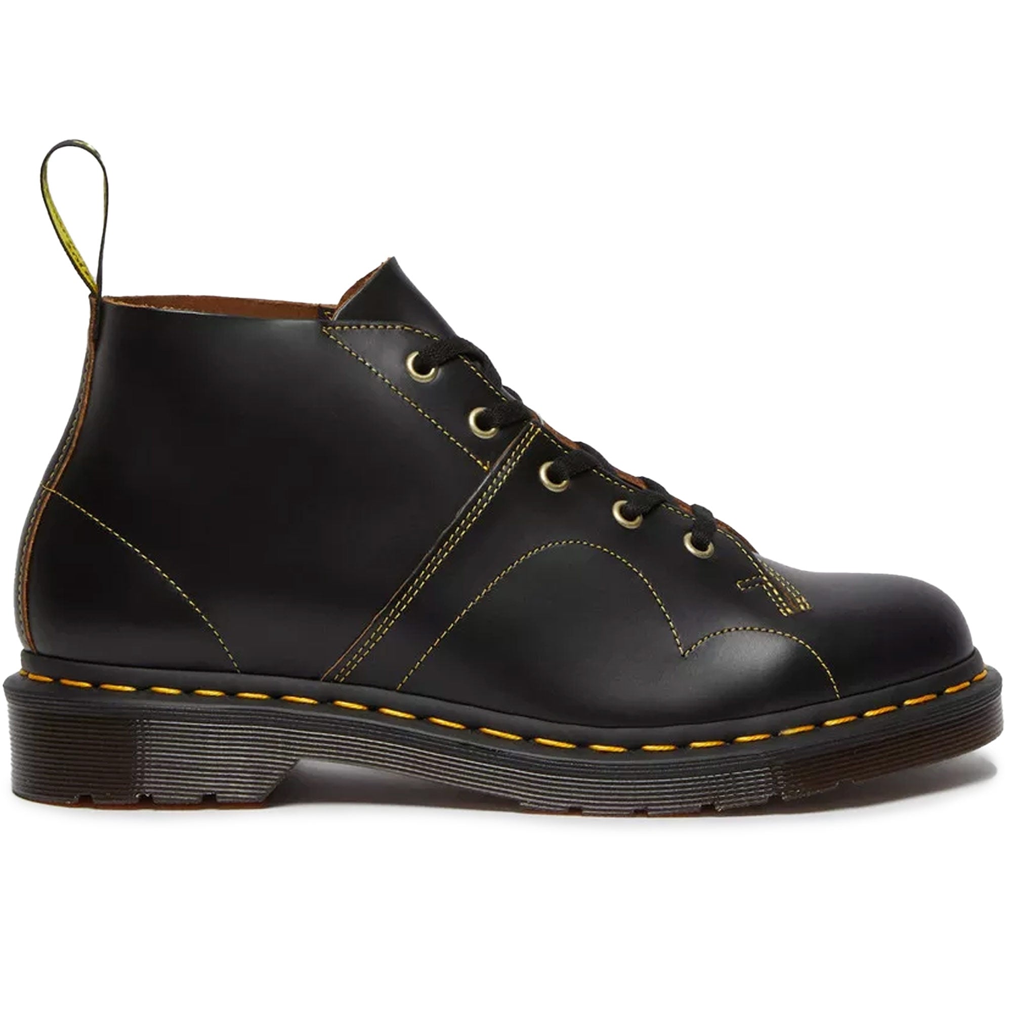 Dr Marten Made In England Church Leather Monkey Boots | Black
