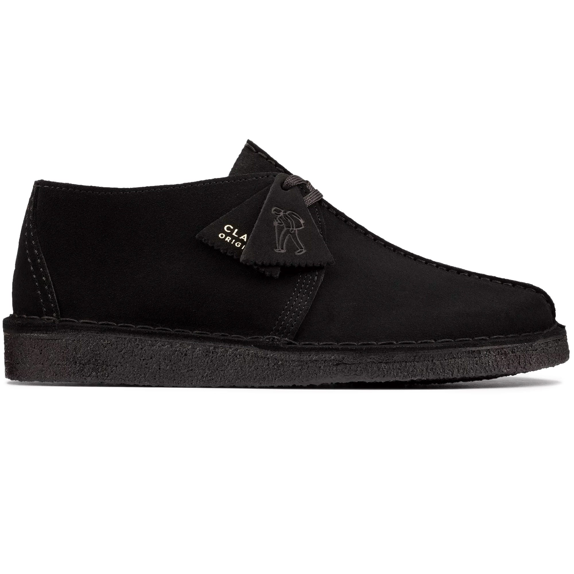 Clarks Originals Desert Trek Suede | Black | 26155486-BLK