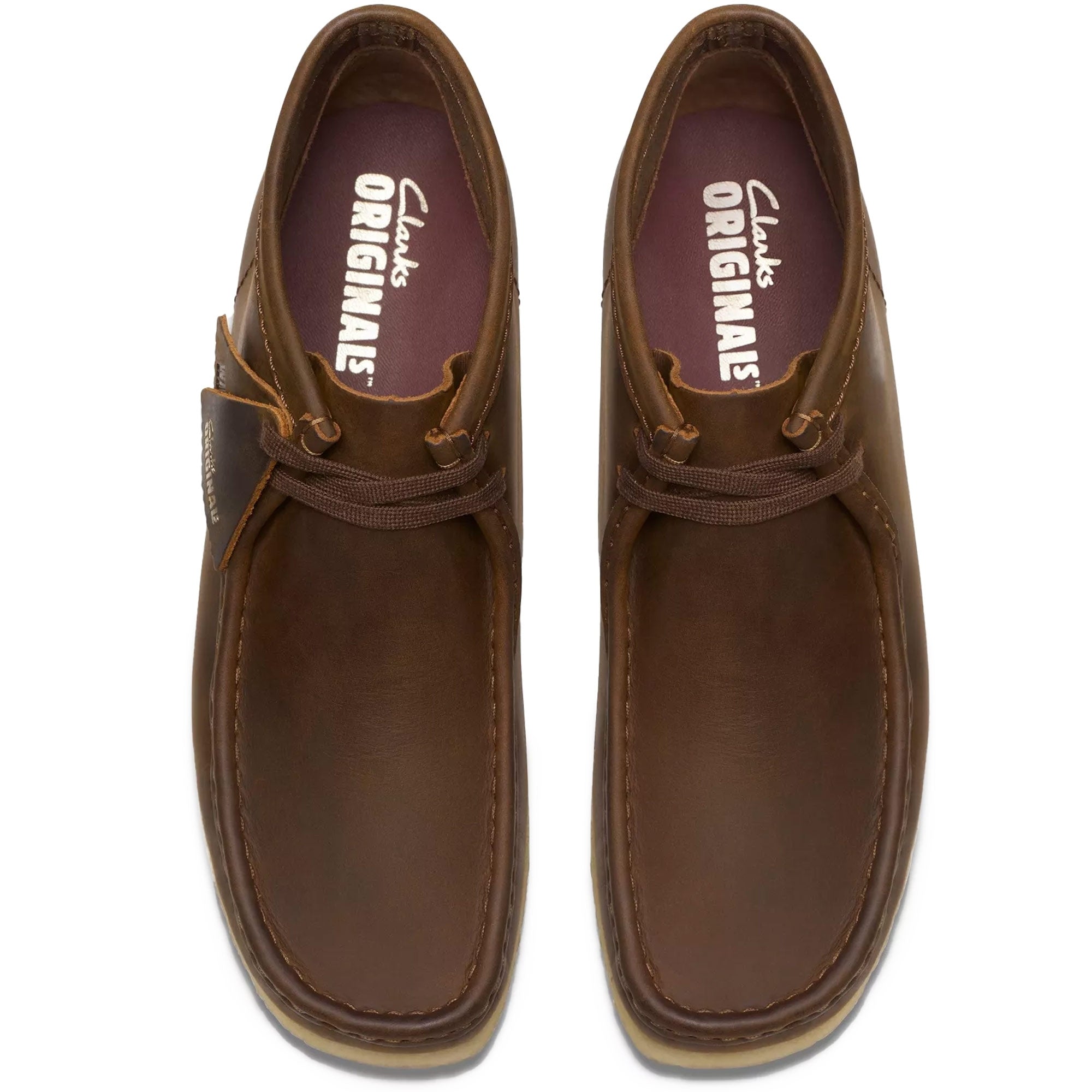 Clarks Wallabee Boot | Beeswax | 26134196 – Stuarts London