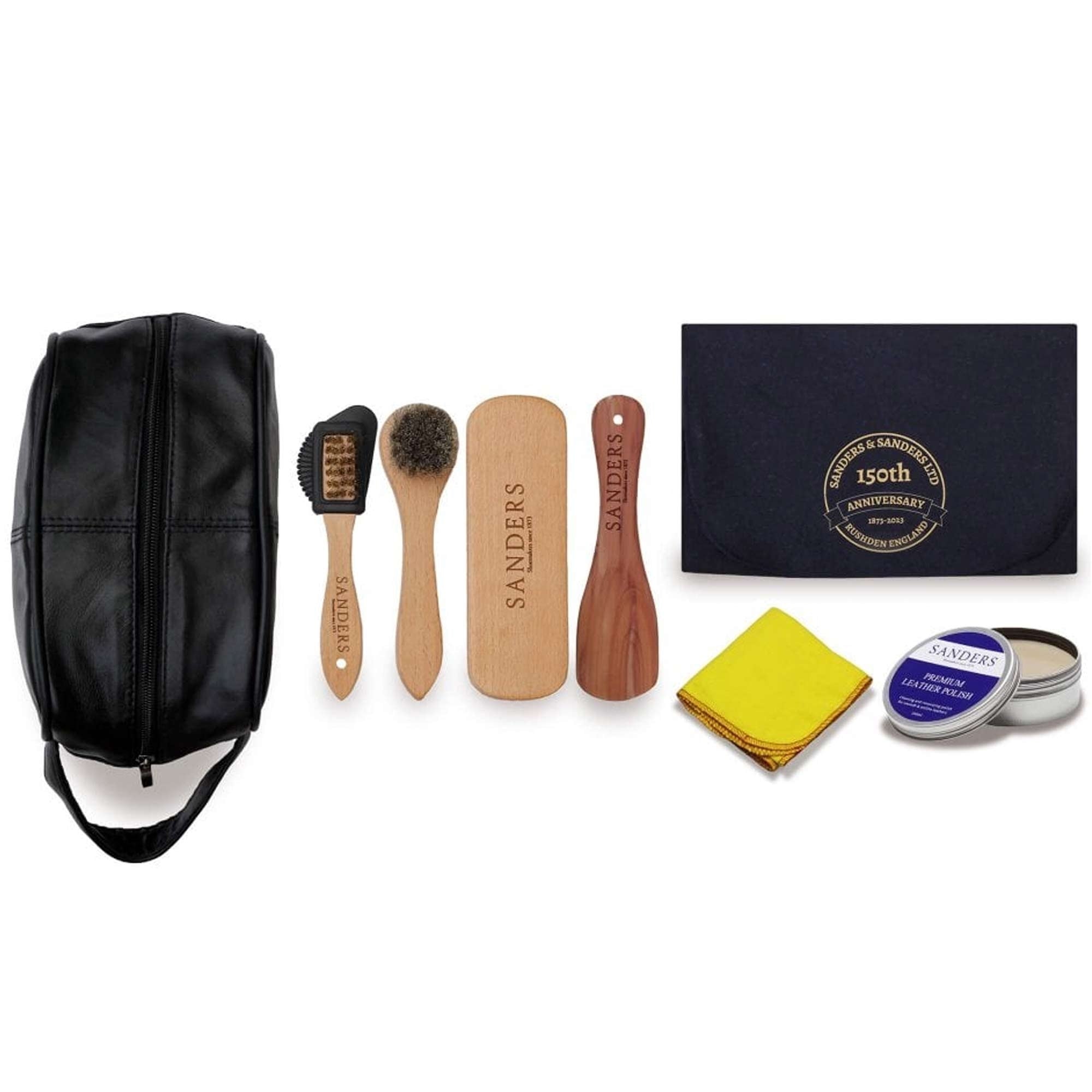 Sanders & Sanders Shoe Care Kit SNDSHOE-BK – Stuarts London