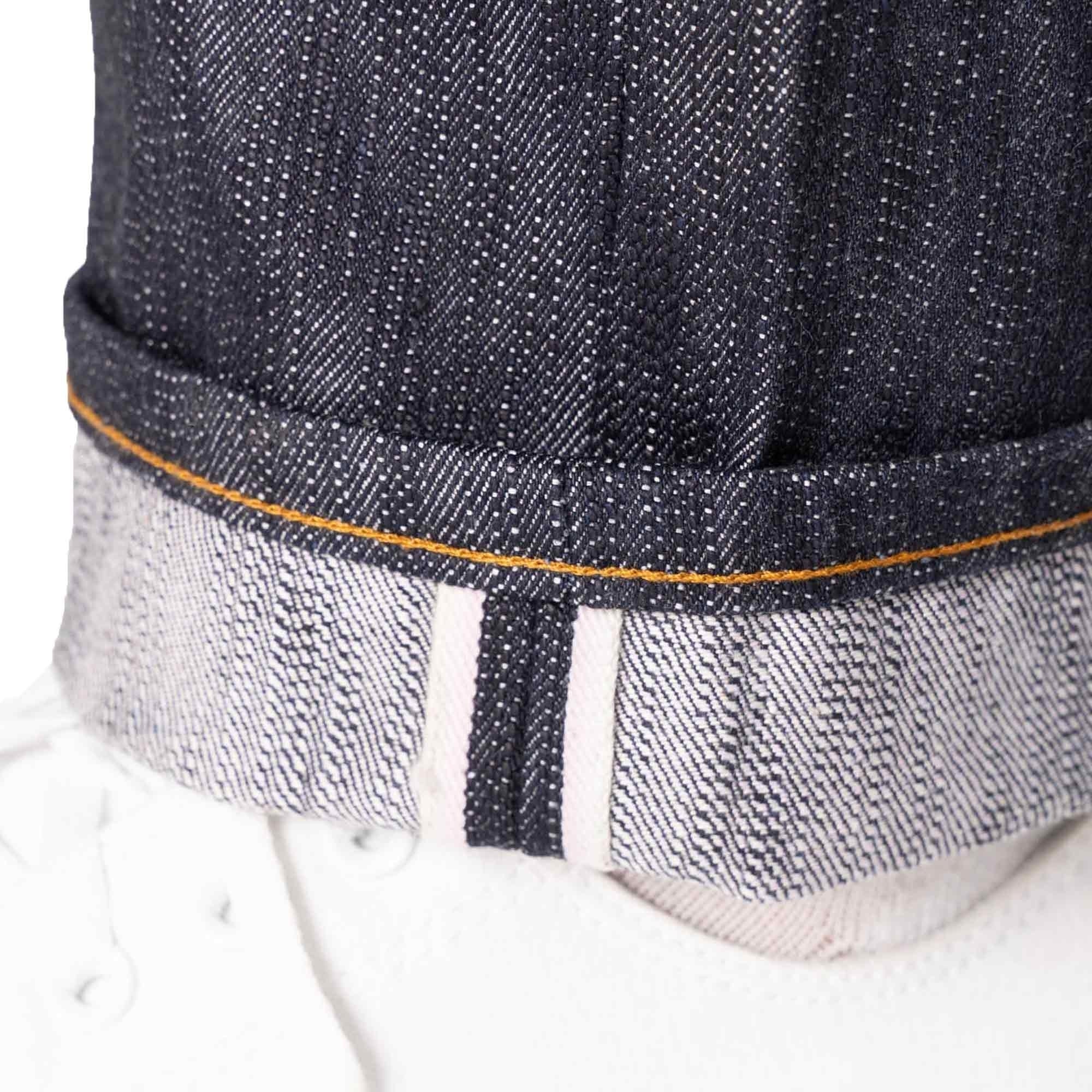 Naked and Famous Denim Weird Guy Sakura Slub Selvedge Jeans - Indigo