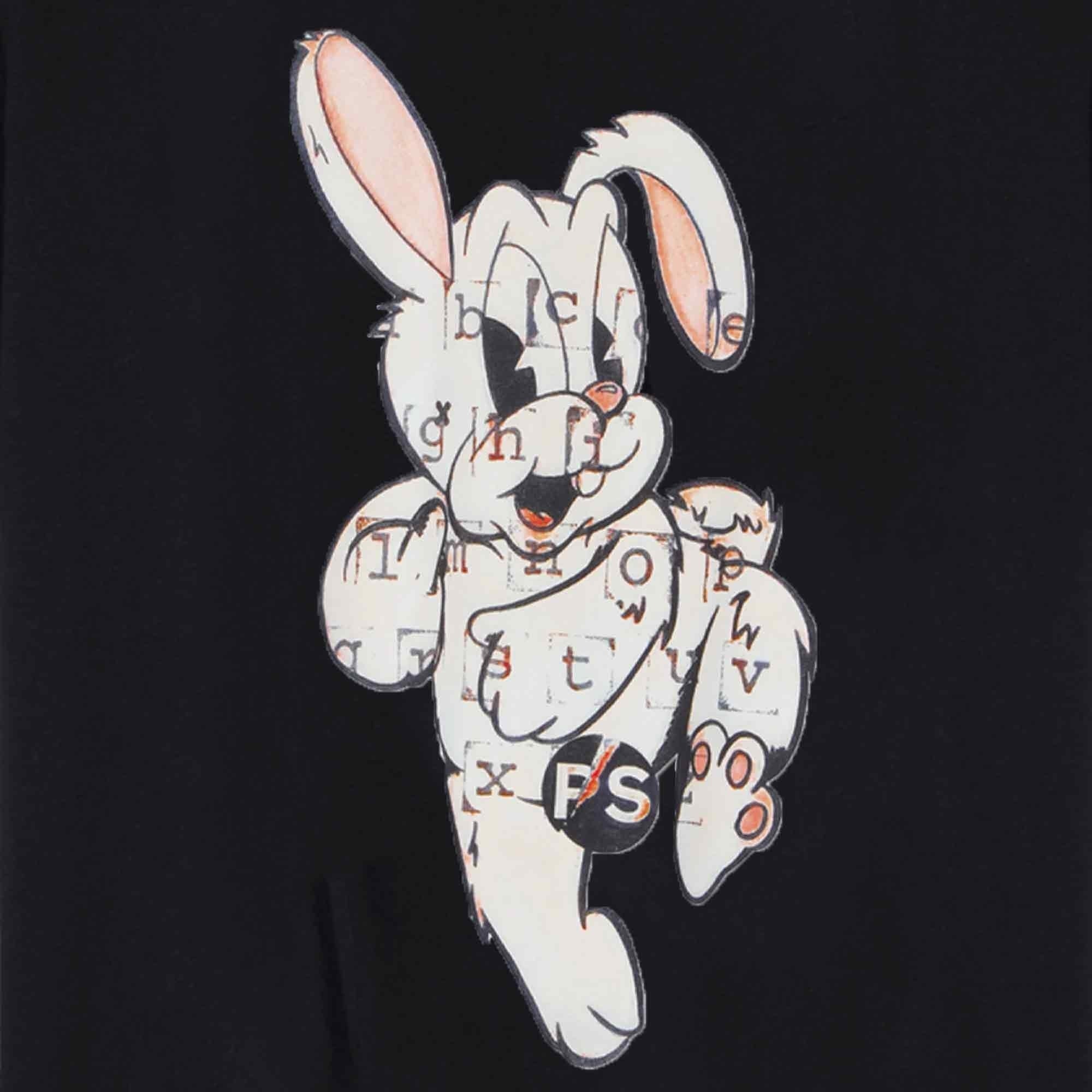 Paul Smith Bunny Print T-Shirt - Black