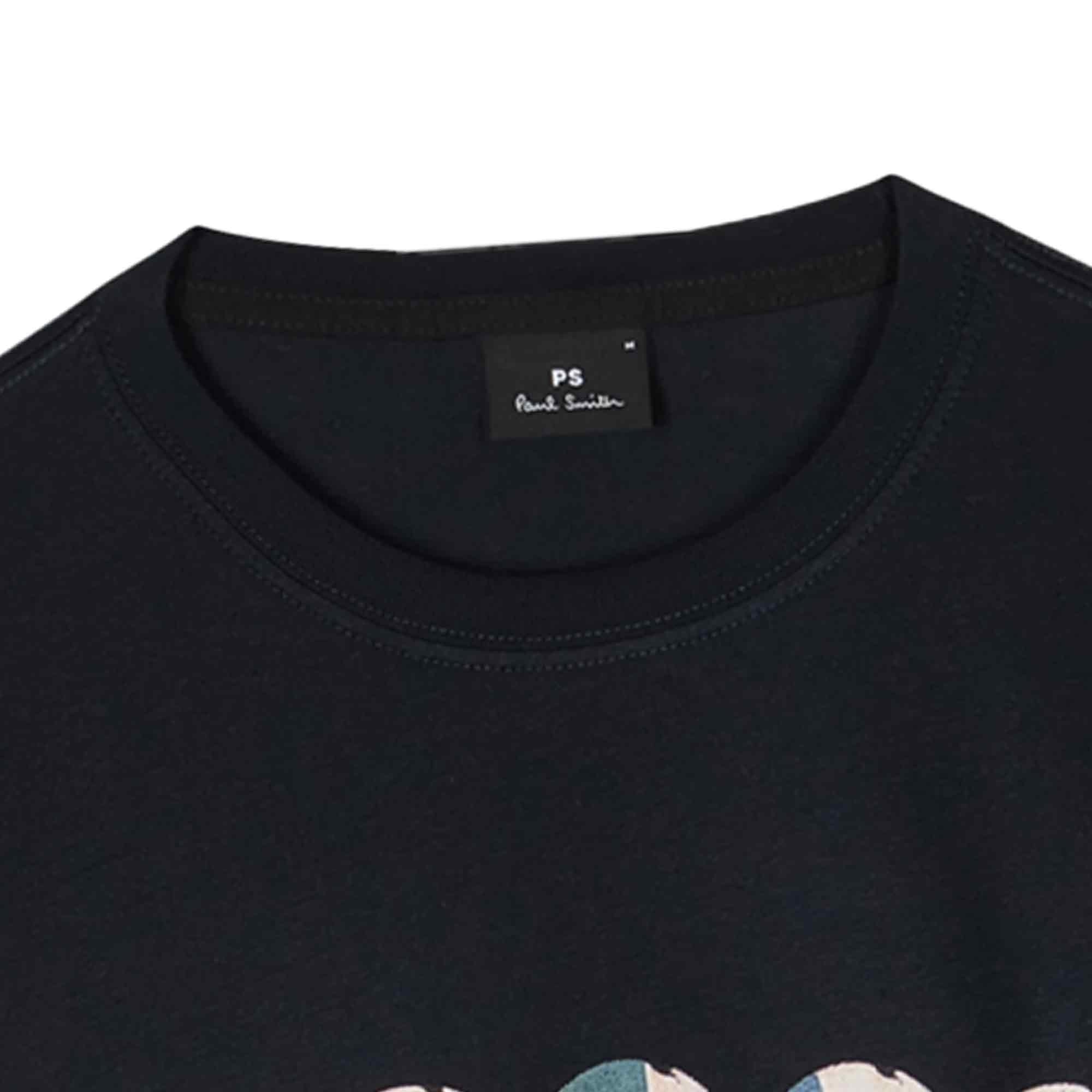 Paul Smith Skulls Print T-Shirt - Dark Navy