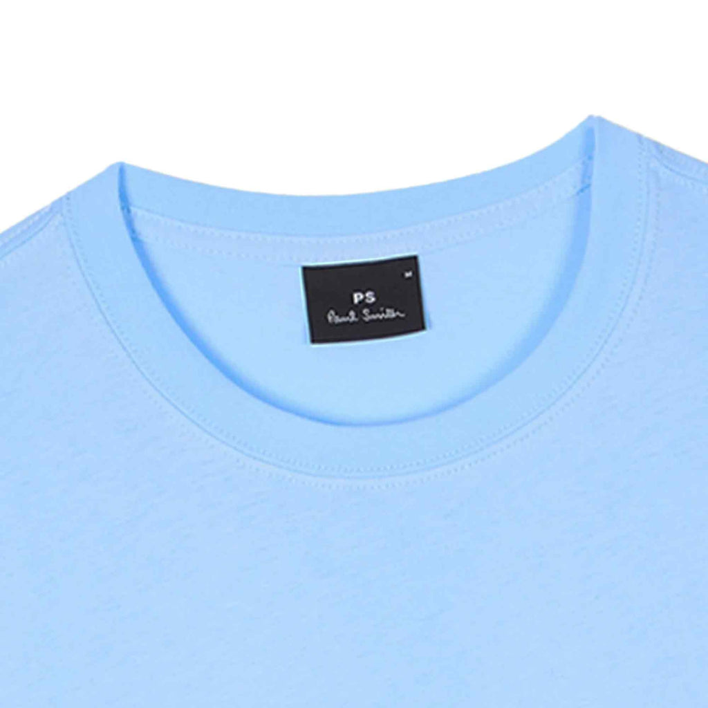 Paul Smith Cotton Zebra Logo T-Shirt - Light Blue