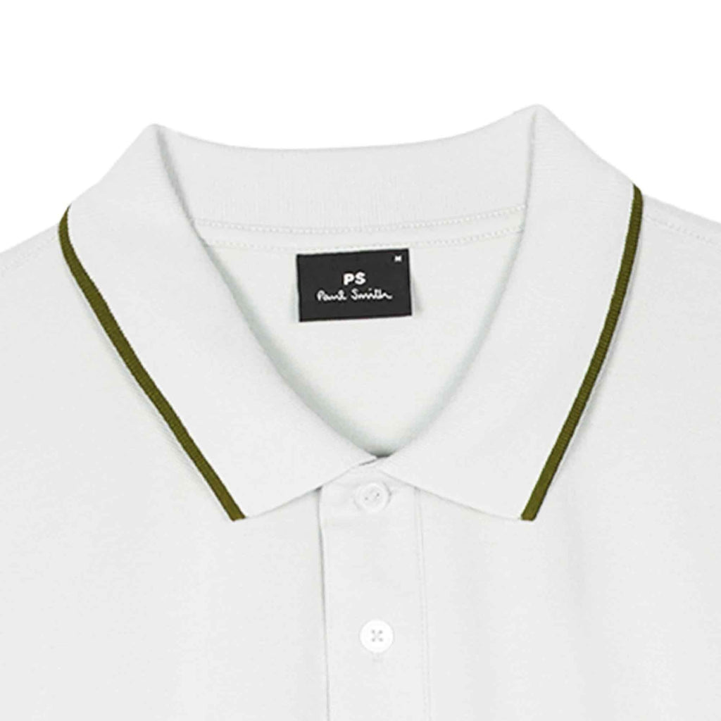 Paul Smith Zebra Logo Polo Shirt - White